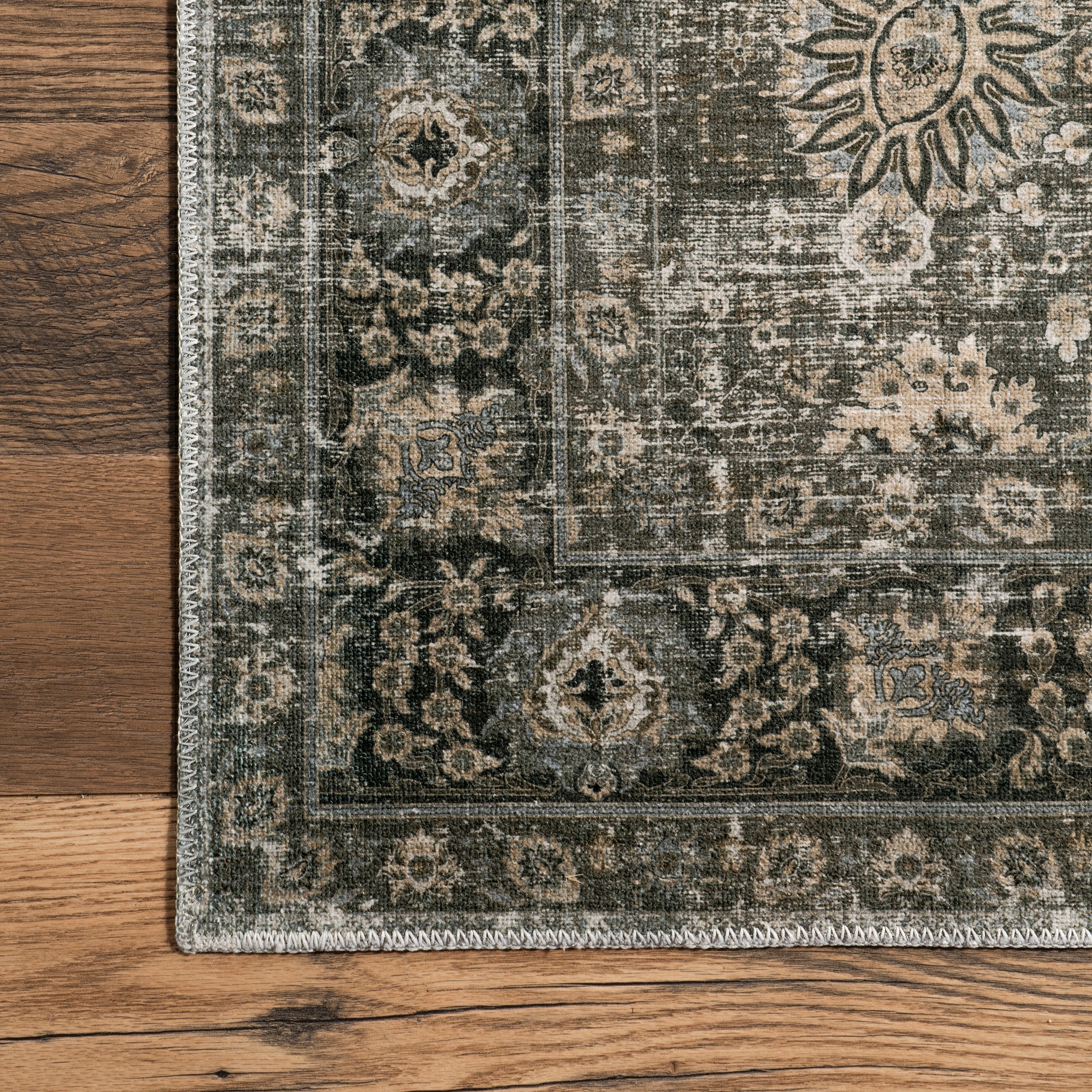 Bayberry Vintage Machine Washable Area Rug - Image 28