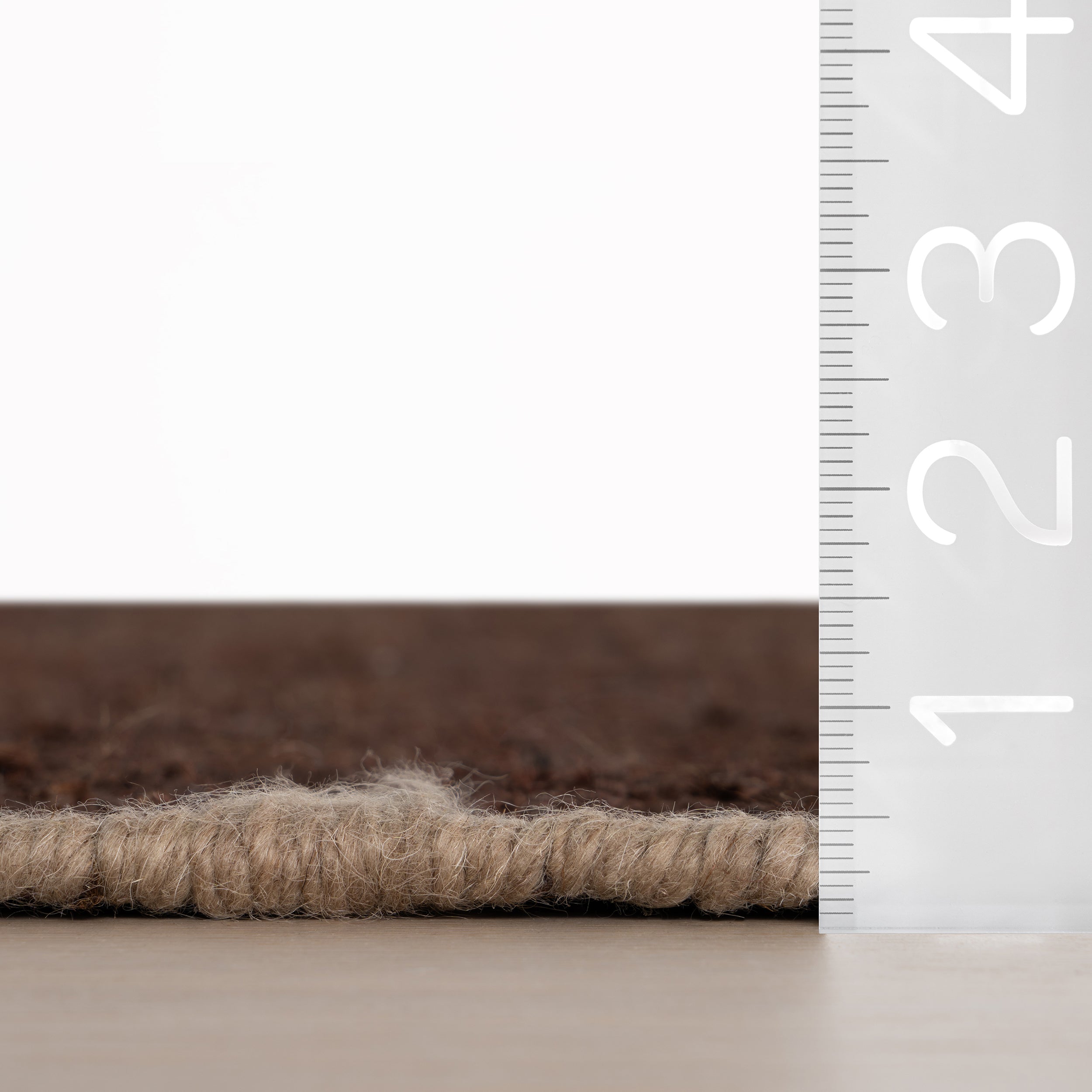 Galestria Bordered Modern Jute Area Rug - Image 3