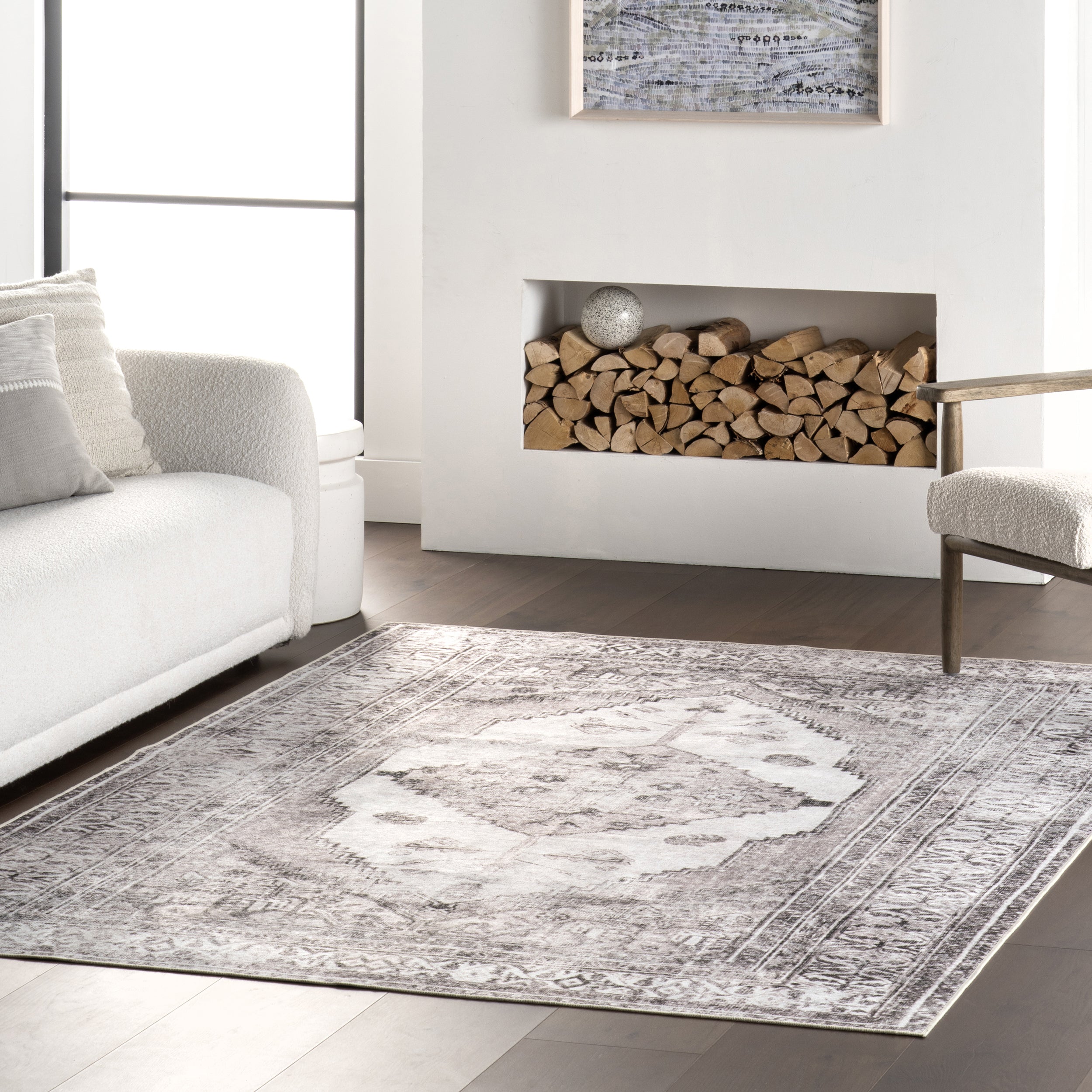 Khalani SplashGuard Machine Washable Area Rug - Image 9
