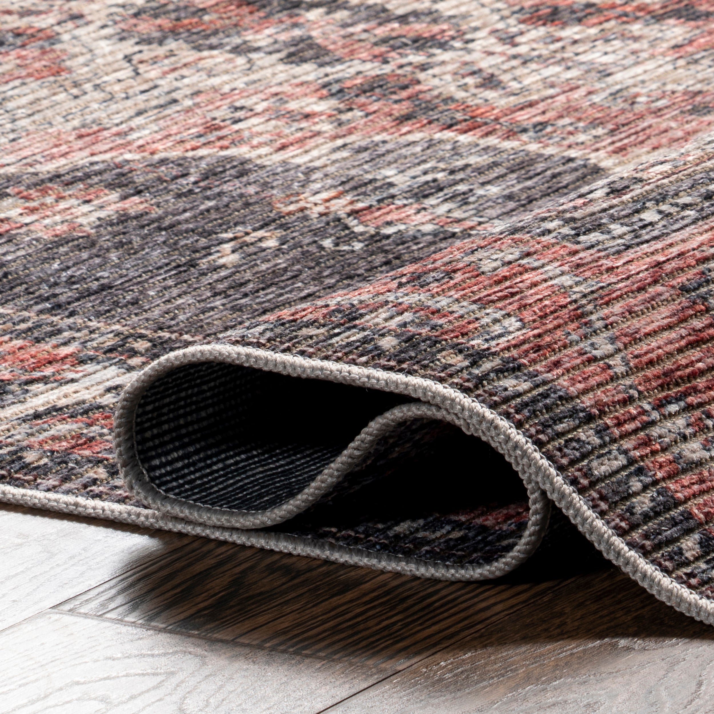 Wild Orchid Machine Washable Area Rug - Image 4