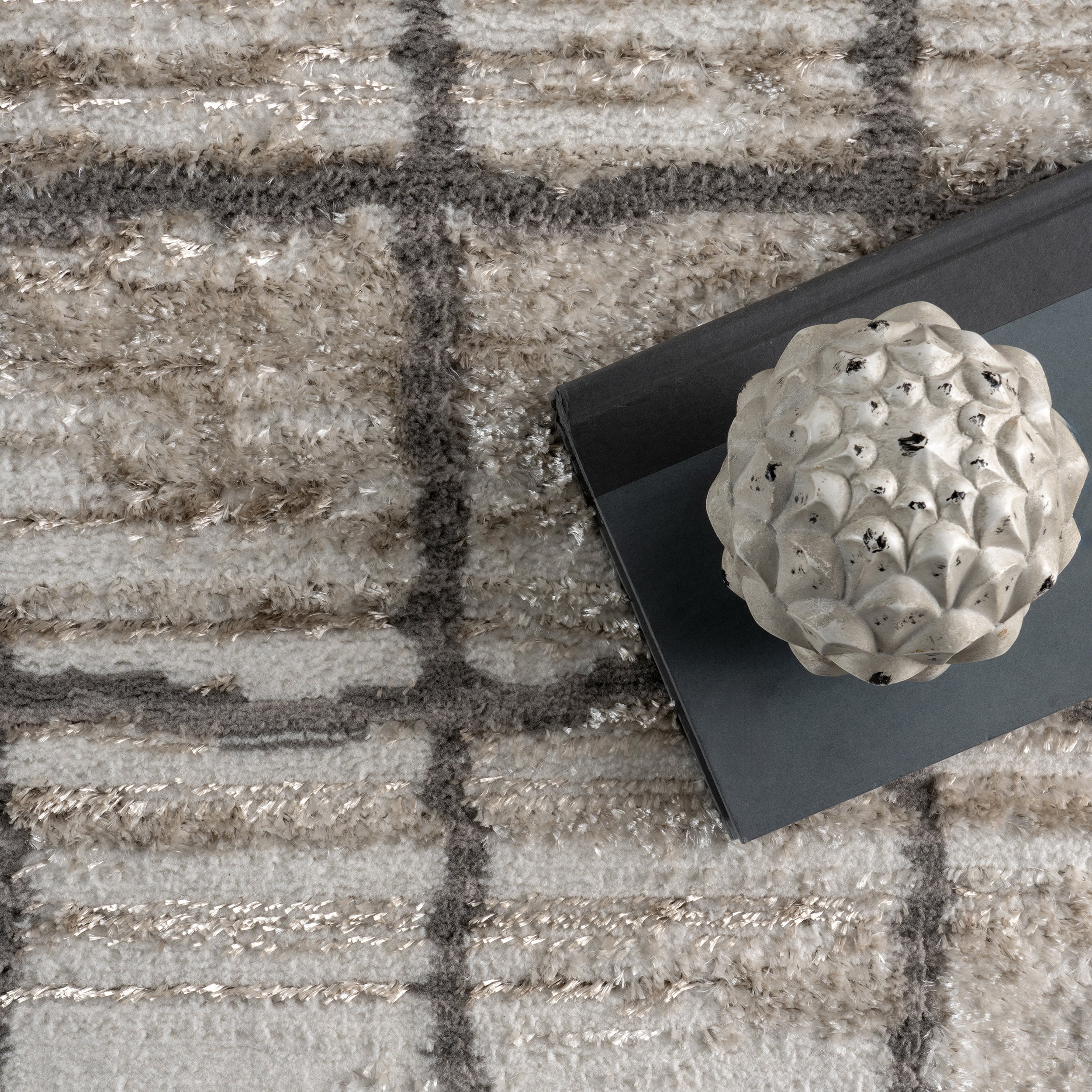 Xylia Checkered Area Rug - Image 6