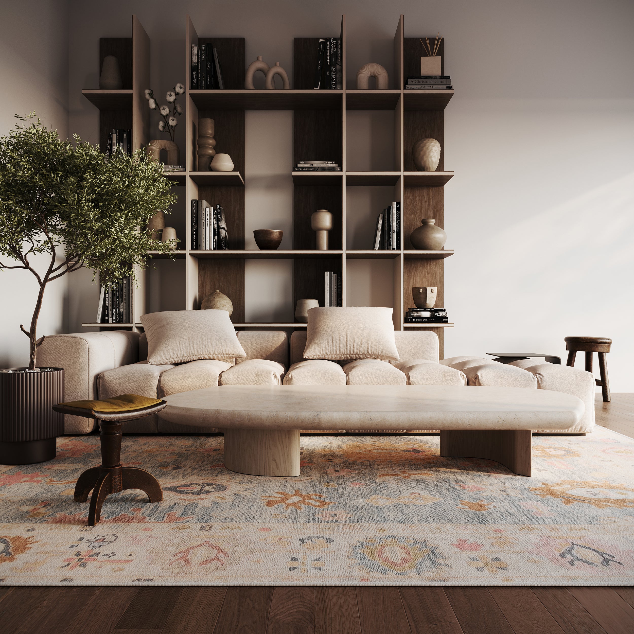 Nuloom Thessia Hand Knotted Wool Area Rug - Image 9