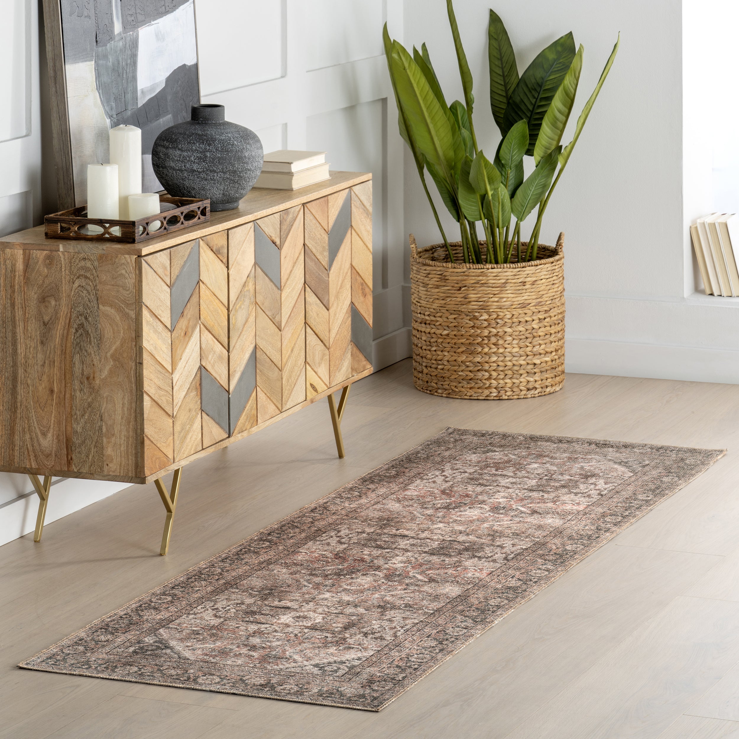 Hillstone Collection Deka Traditional Vintage Medallion Area Rug - Image 20