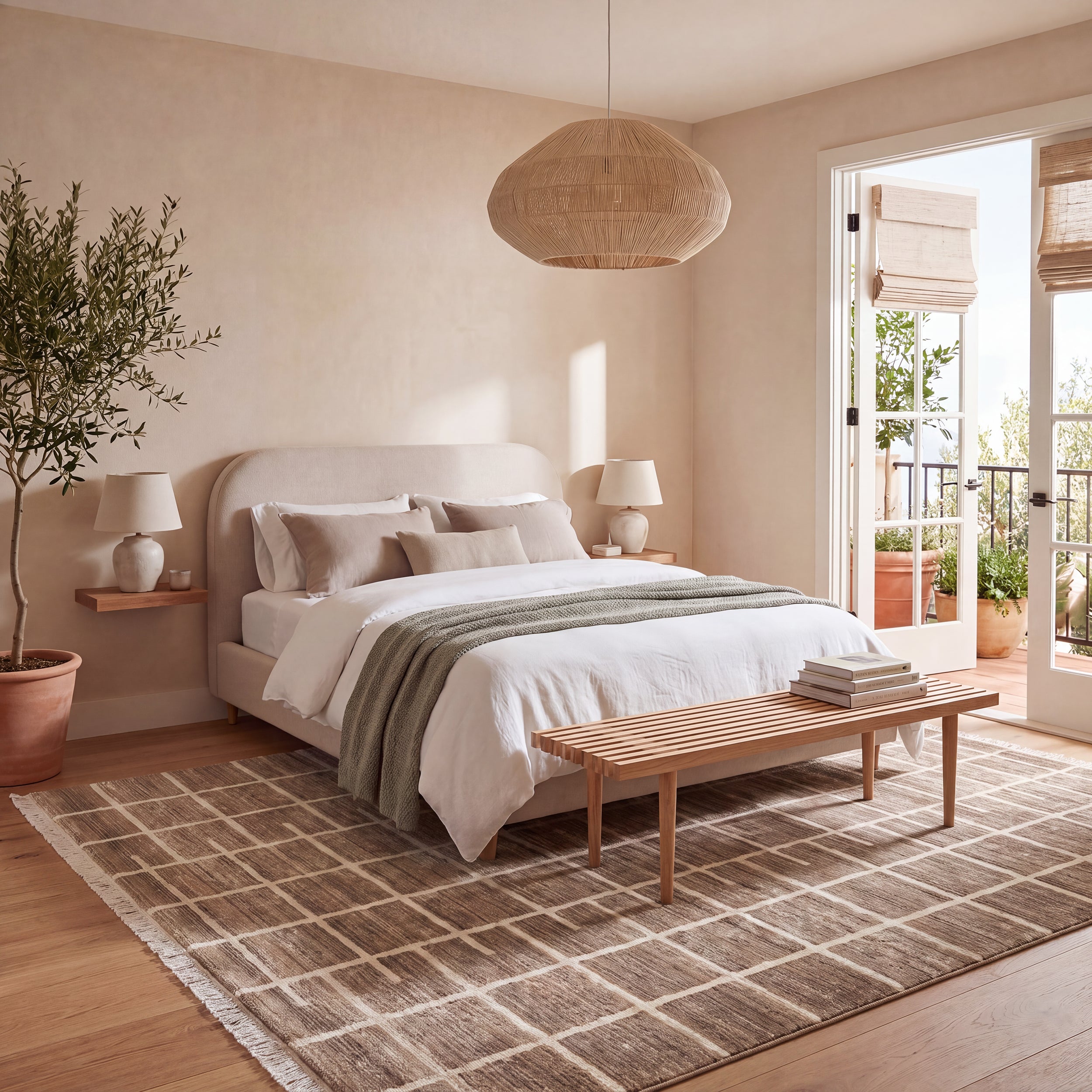 Liorea Geometric Modern Indoor Area Rug - Image 2