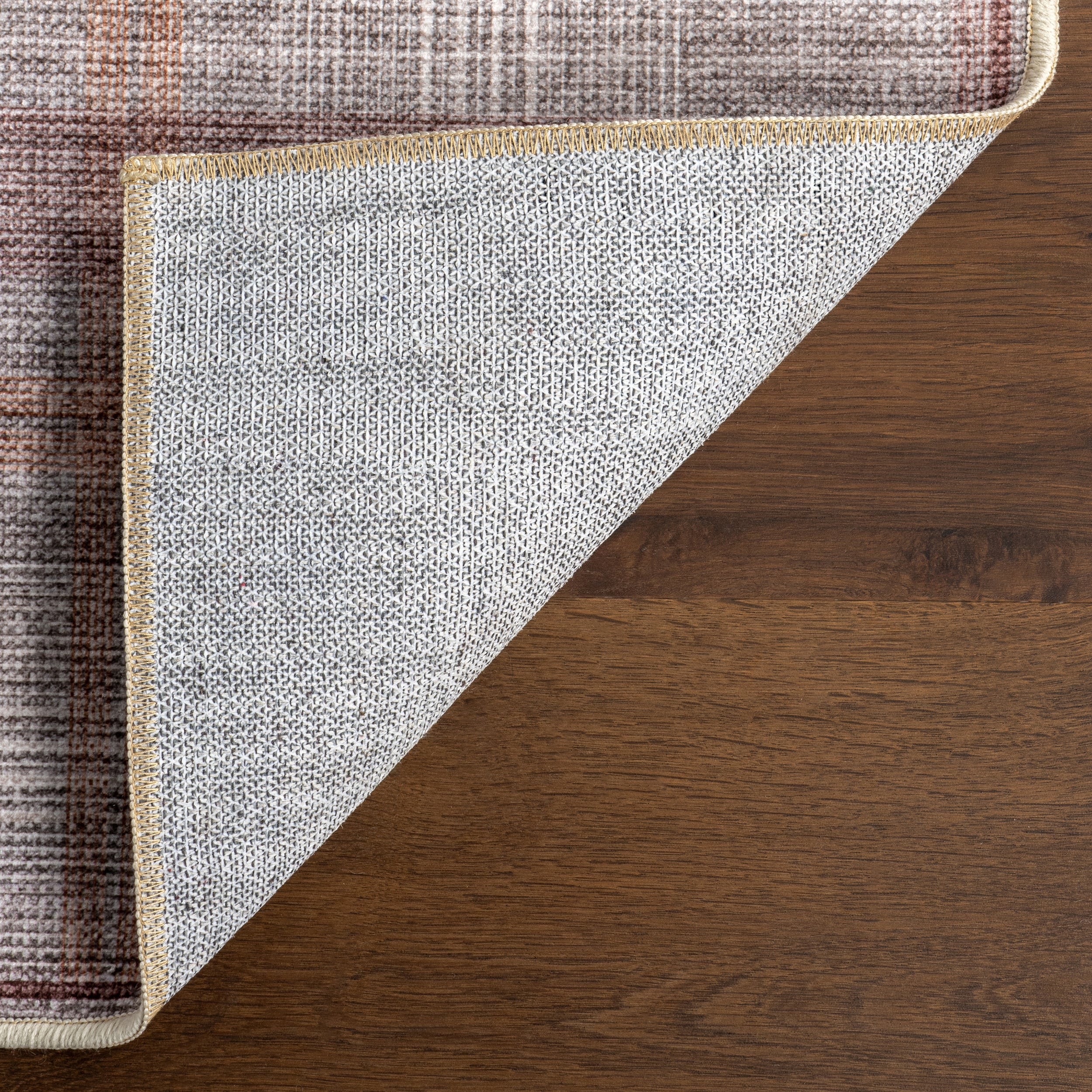 Ursula Rustic Plaid Area Rug - Image 7
