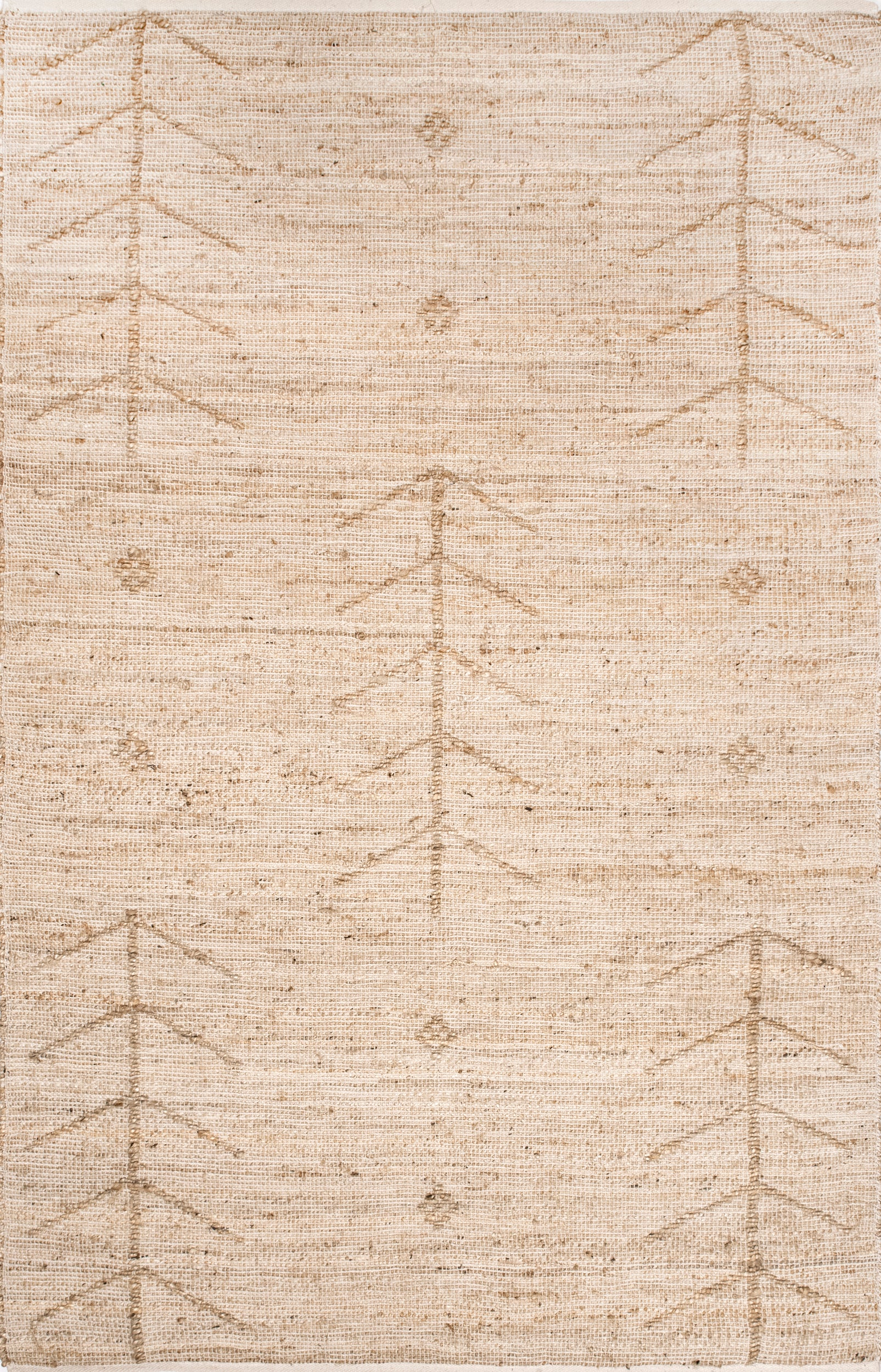 Amaranth Arrow Cotton/Jute Area Rug