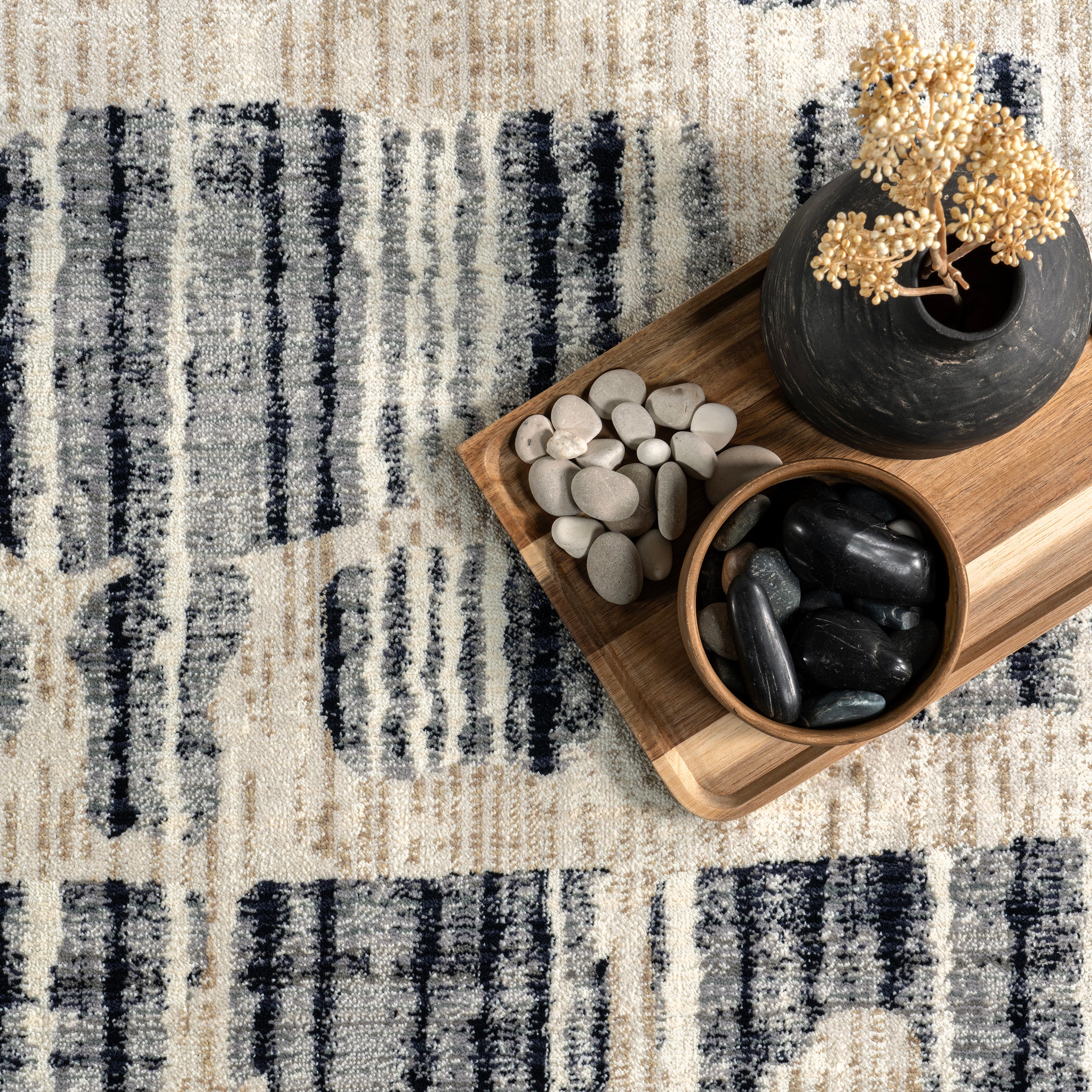 Lafayette Abstract Striped Area Rug - Image 6