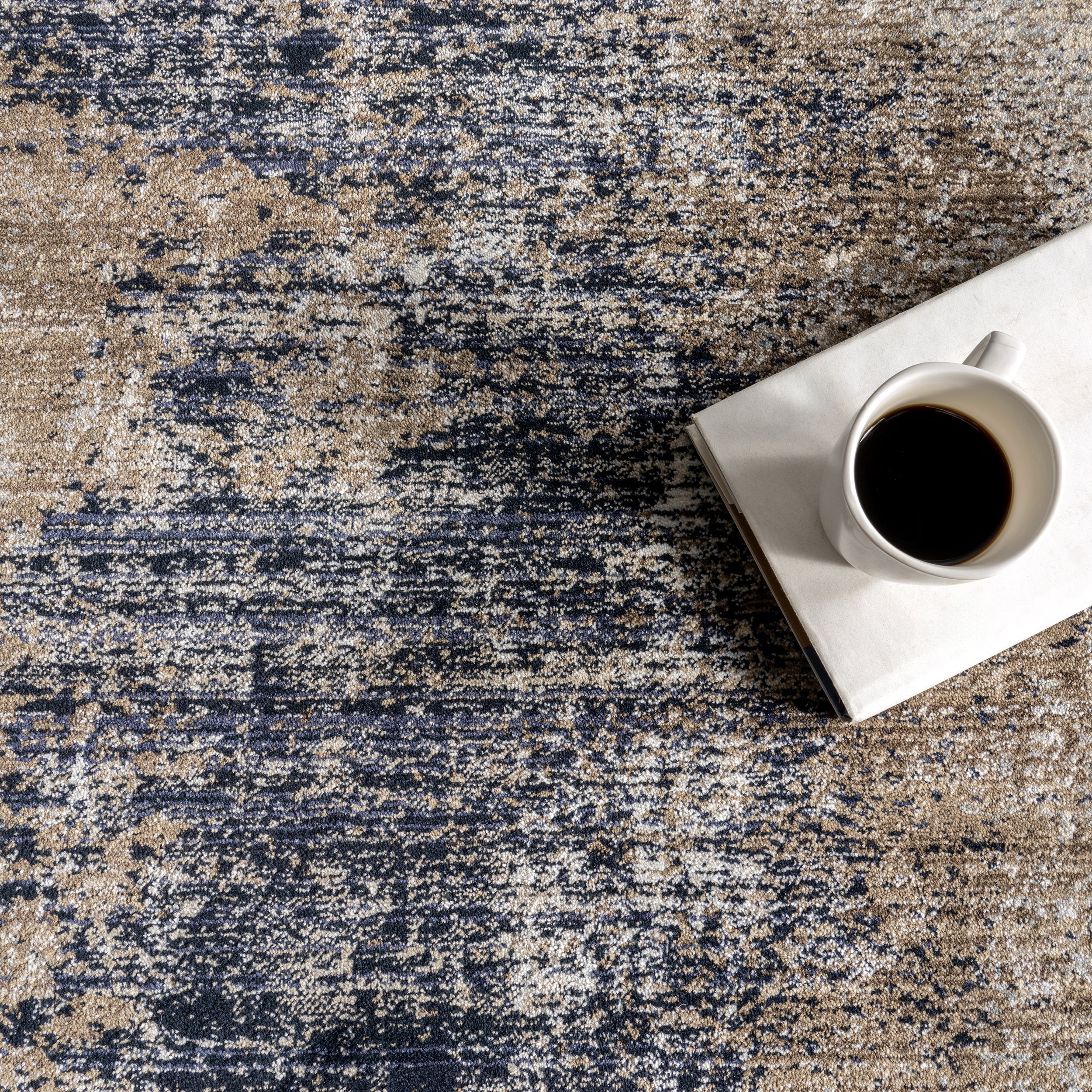Rhae Contemporary Abstract Area Rug - Image 7