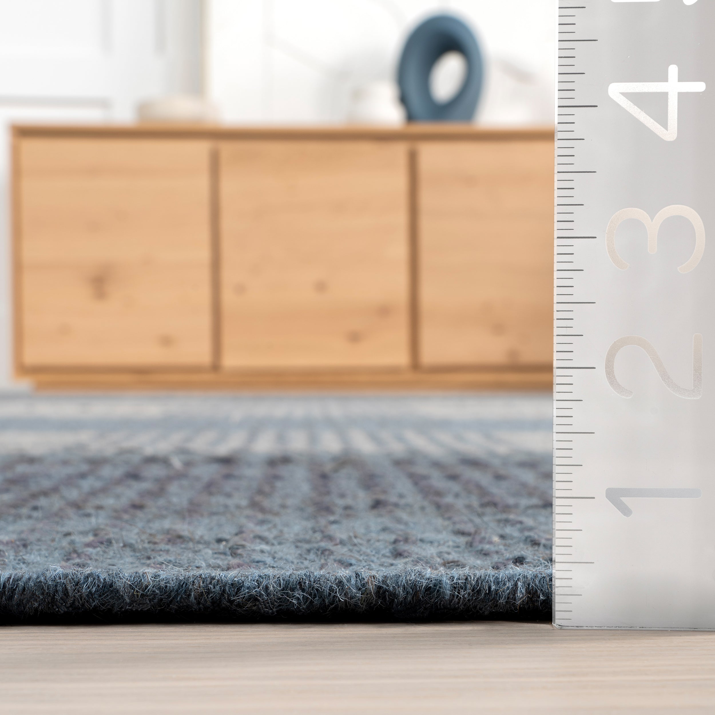 Oregon Plaid Wool Area Rug - Image 3
