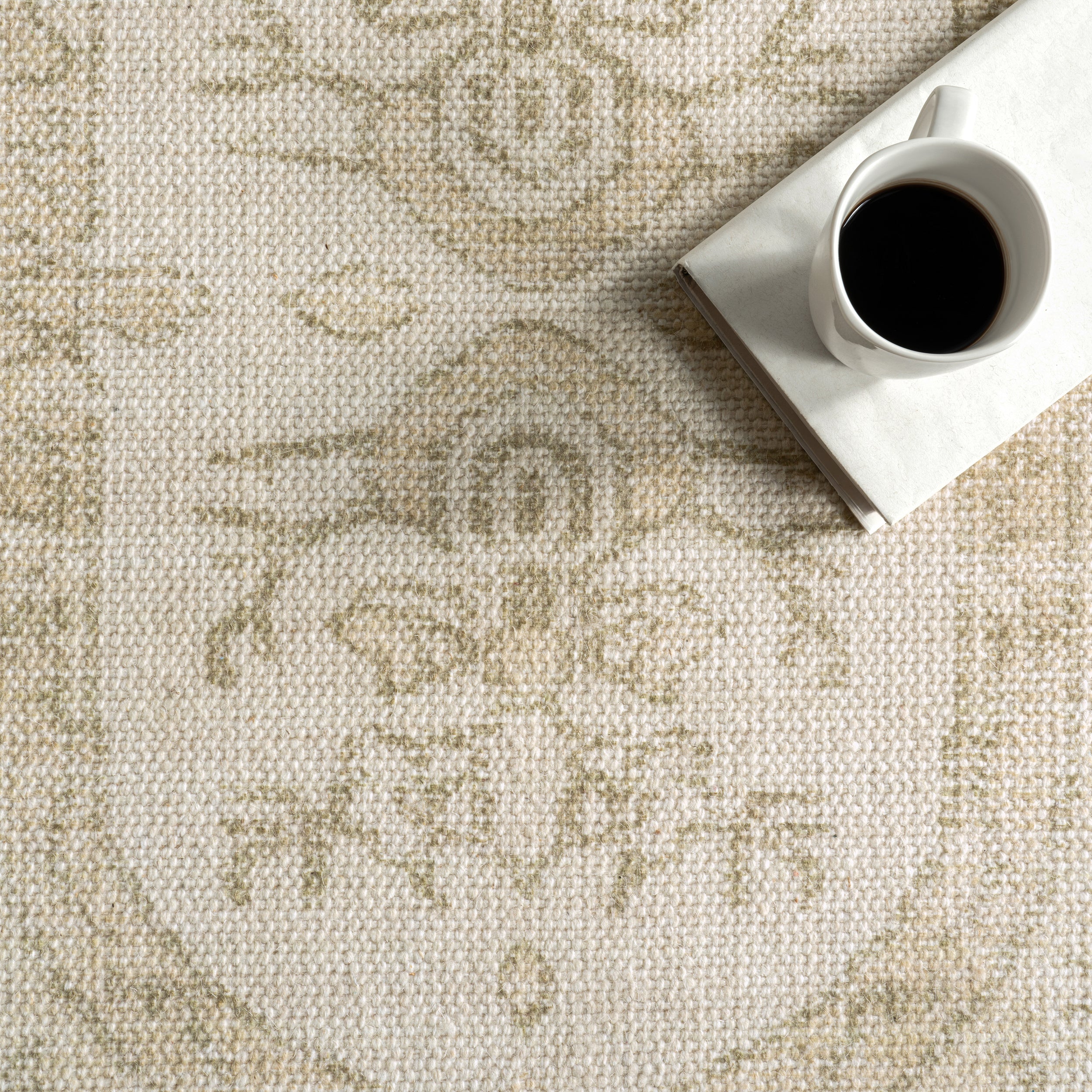 Castellan Medallion Wool and Cotton Area Rug - Image 7