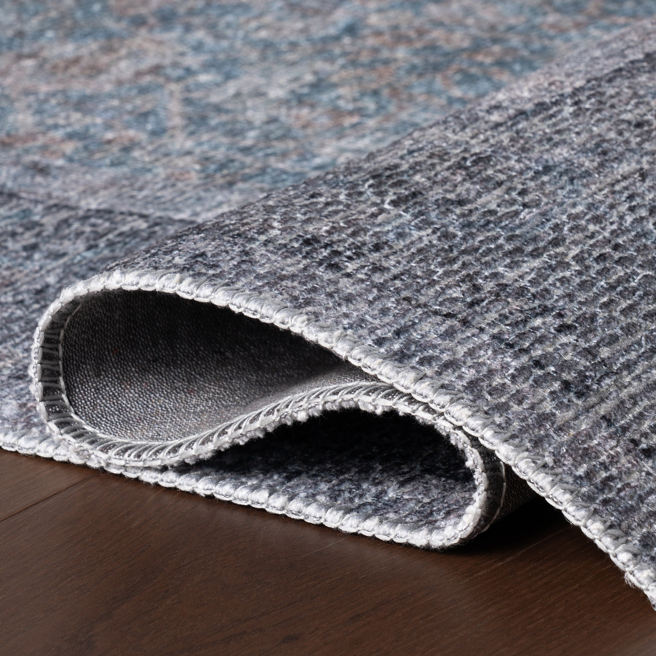 Meliora Vintage & Distressed Washable Rug - Image 4