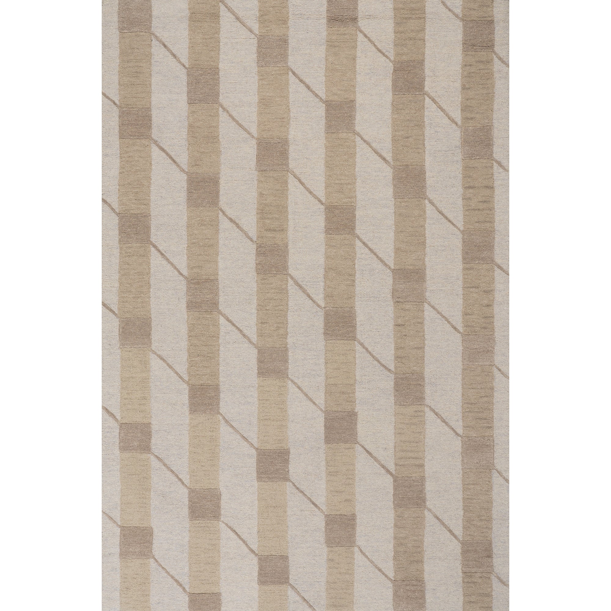 Nuloom Lucienne Vail Geometric Wool Rug