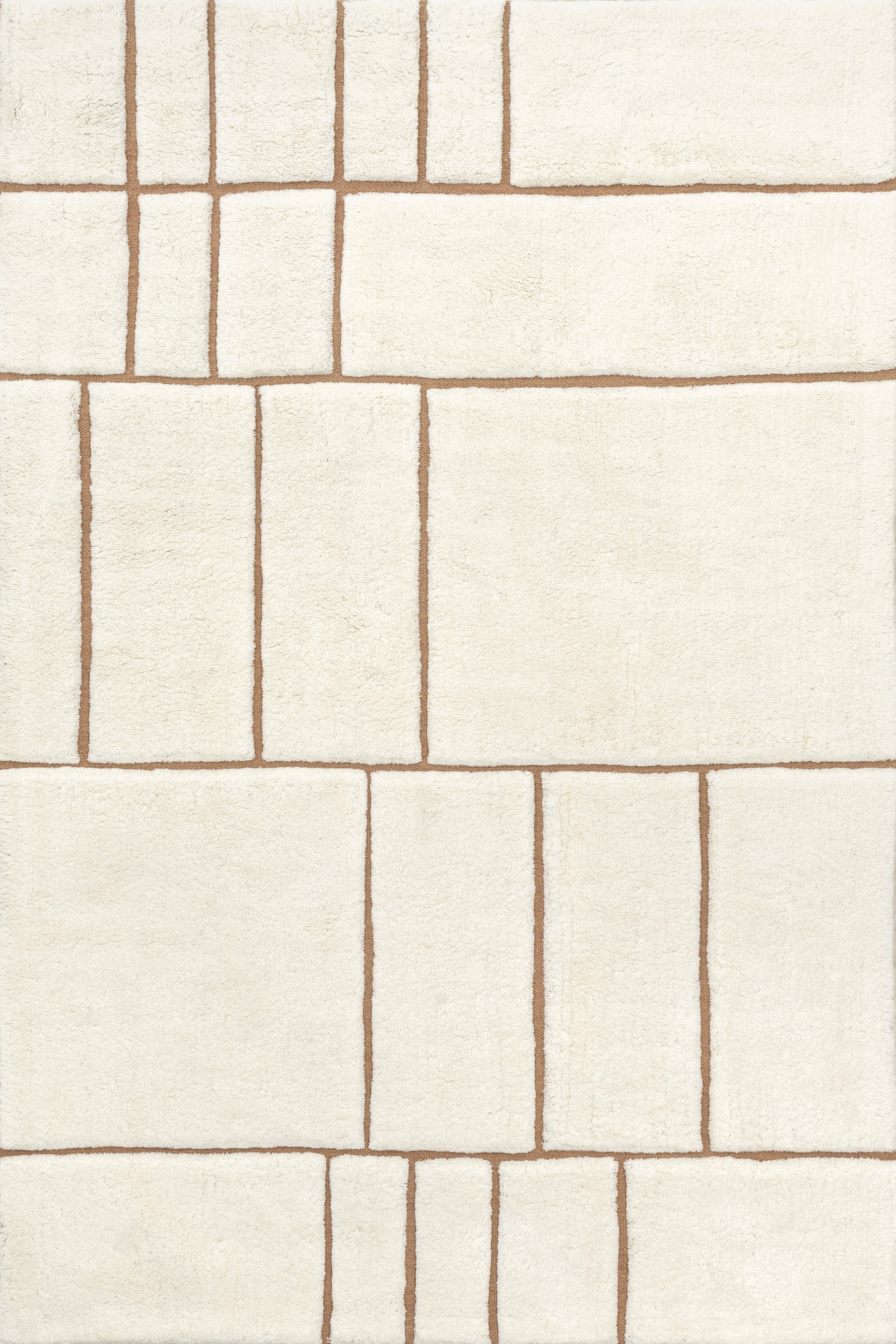 Brega Geometric New Zealand Wool Area Rug