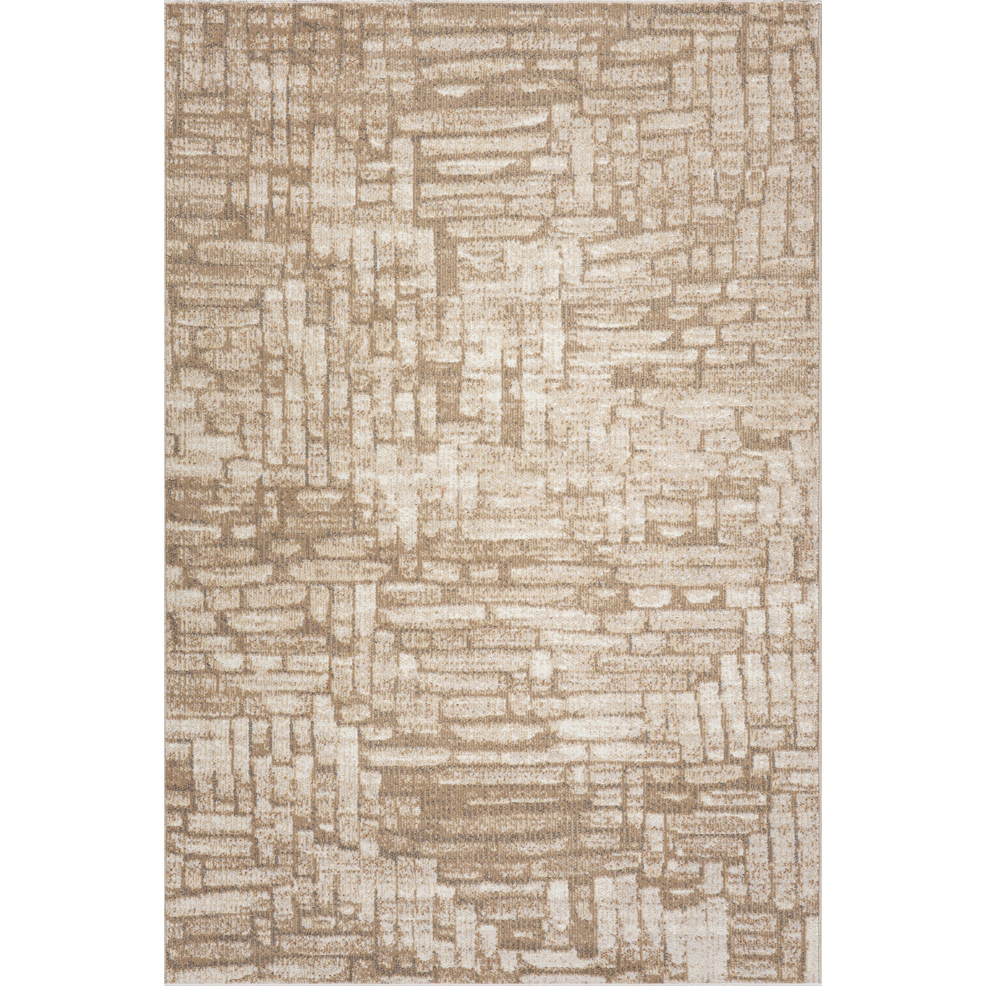 nuLOOM Leontine Rustic Abstract Washable Area Rug