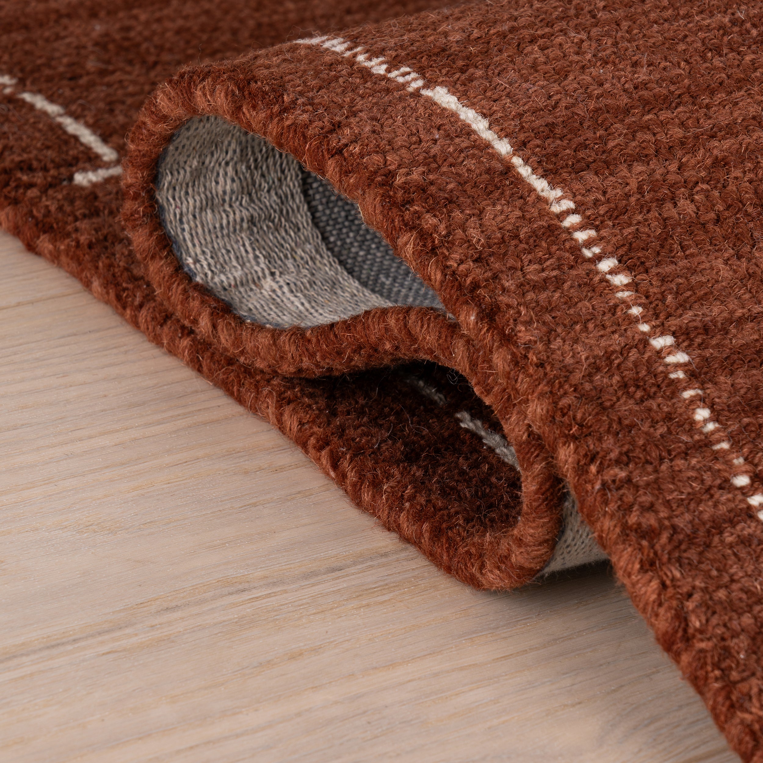Renavea Abstract Bohemian Wool Area Rug - Image 18