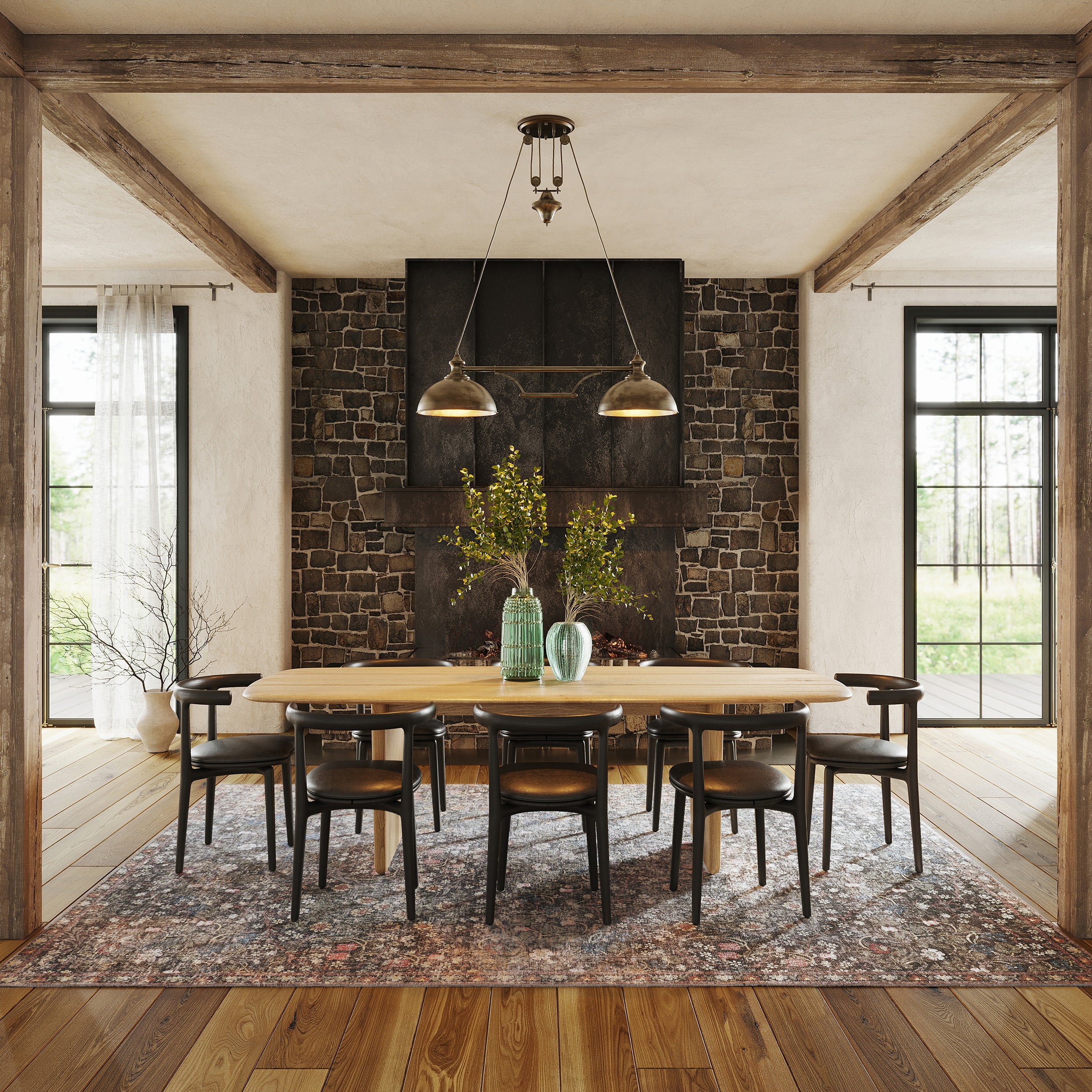 Nuloom Sovienne Traditional Floral and Paisley Area Rug - Image 2