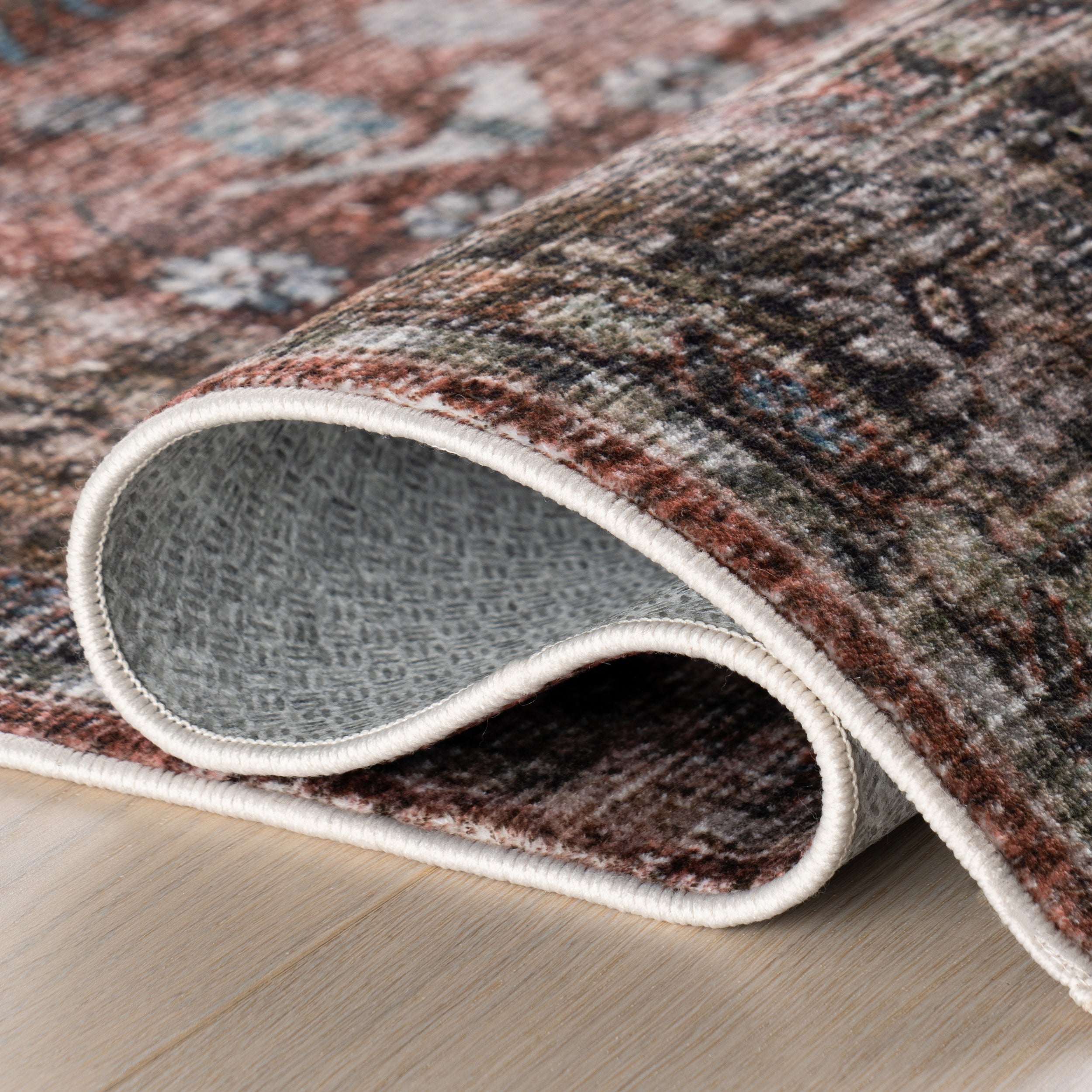 Nuloom Orielle Medallion Traditional Washable Area Rug - Image 6