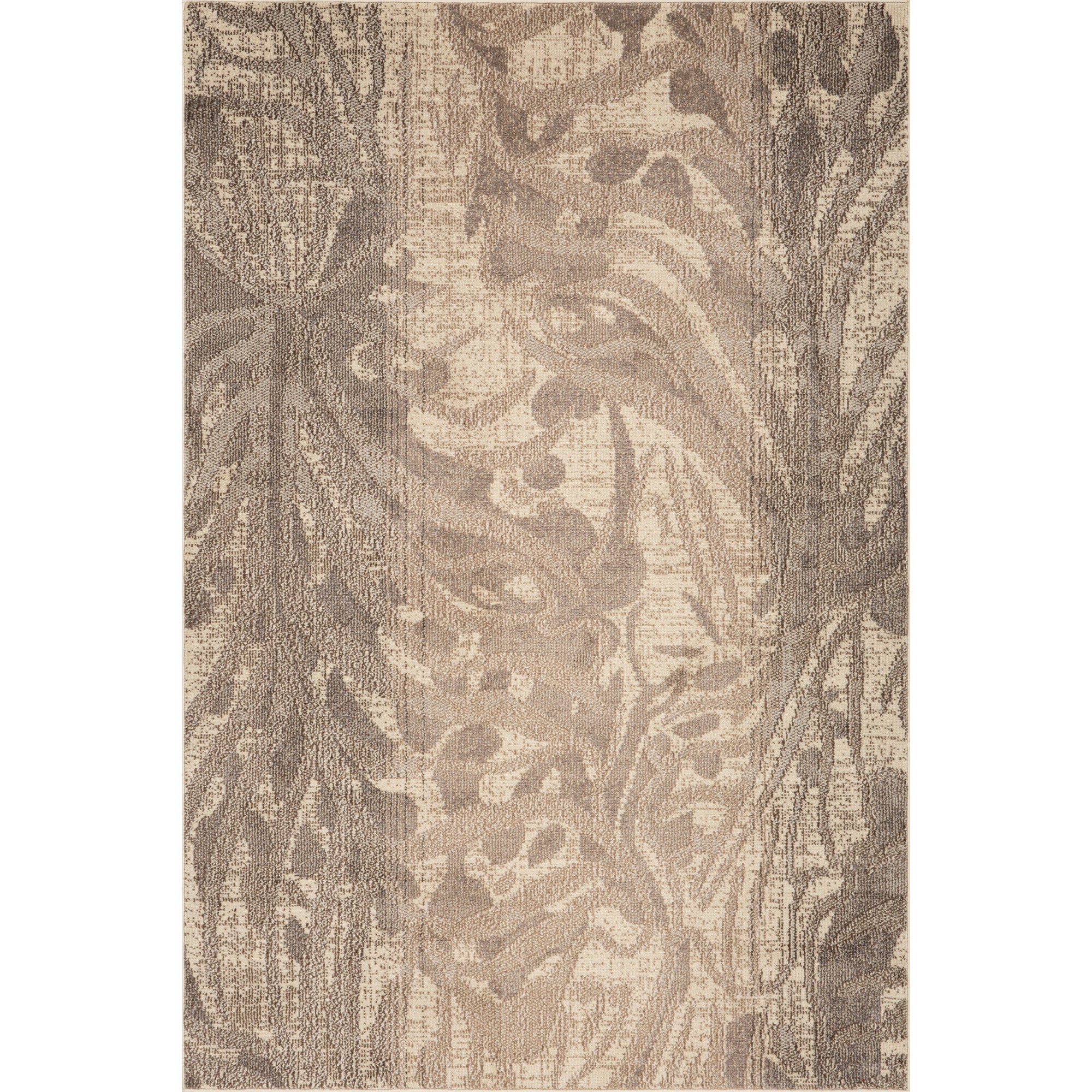Cali Abstract Leaves Area Rug - Image 5