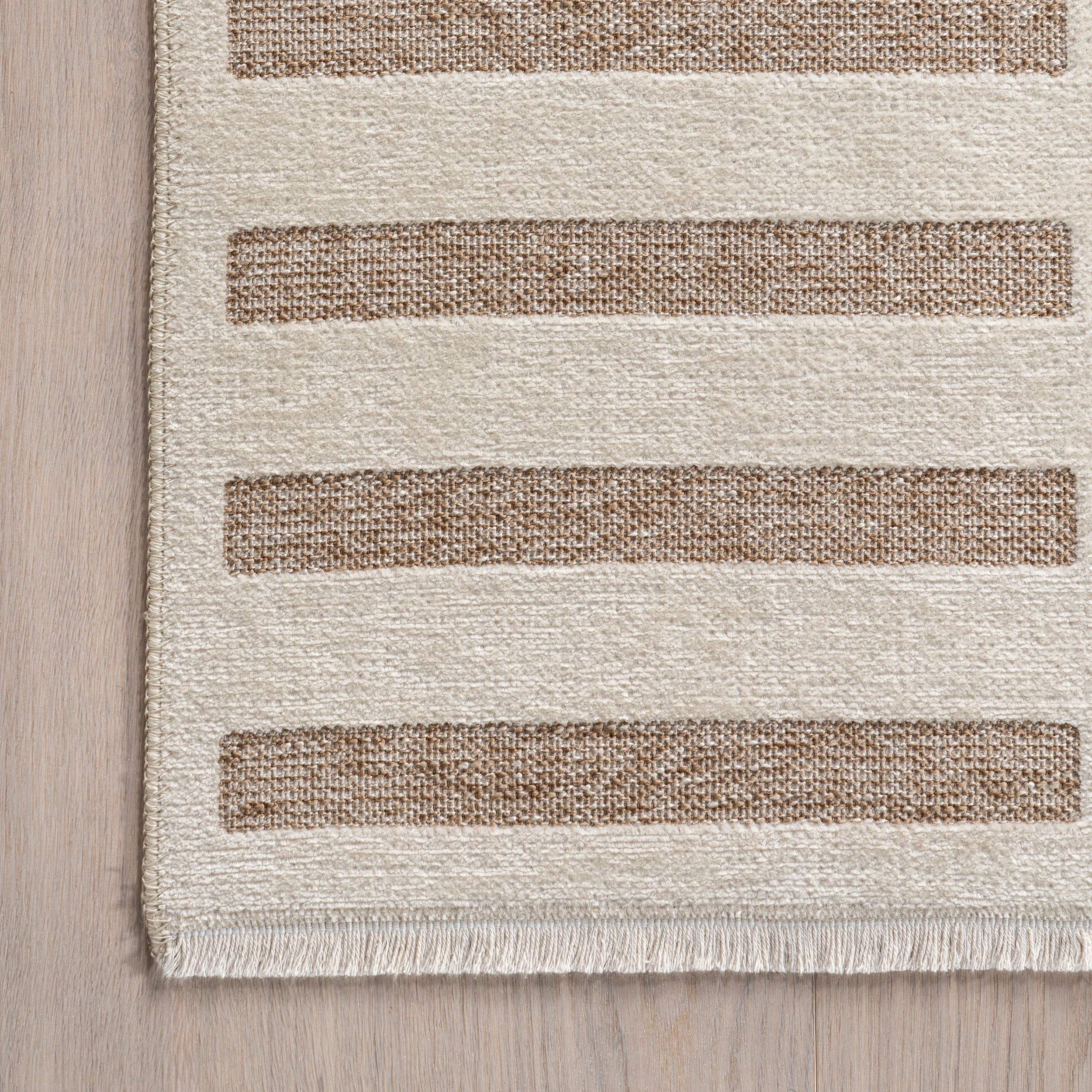 Mina Modern Stripes Reversible Machine Washable Area Rug - Image 14