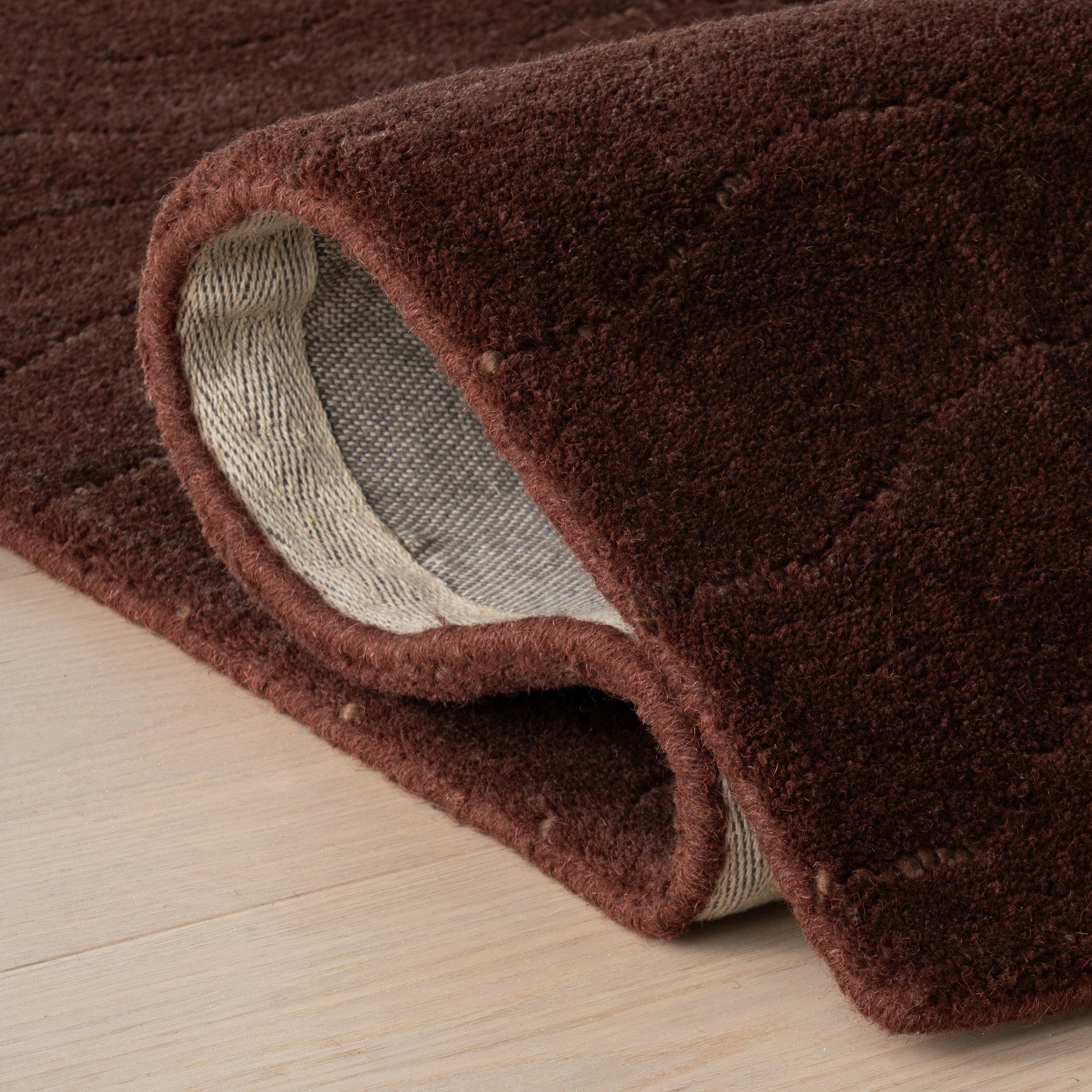 Nuloom Gailia Solid Wool Cozy Area Rug - Image 18