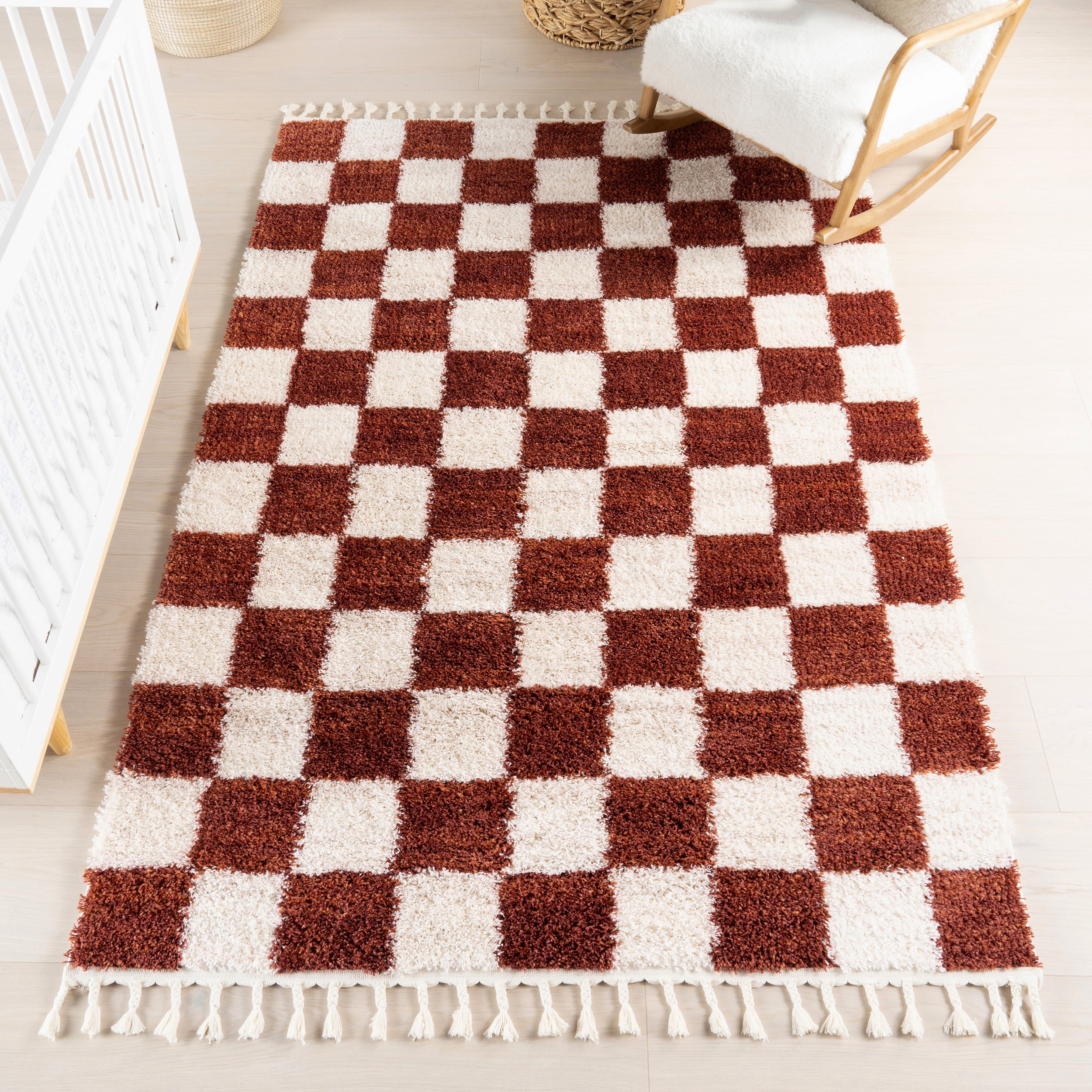 nuLOOM Carlisha Contemporary Checkered Area Rug - Image 3
