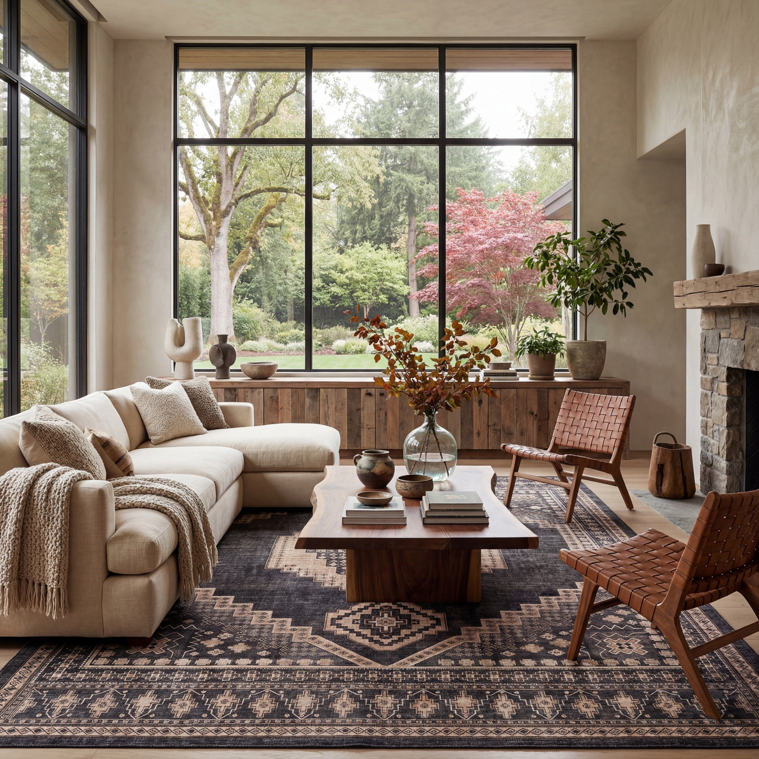 Nuloom Renelle Medallion Washable Rug - Image 2