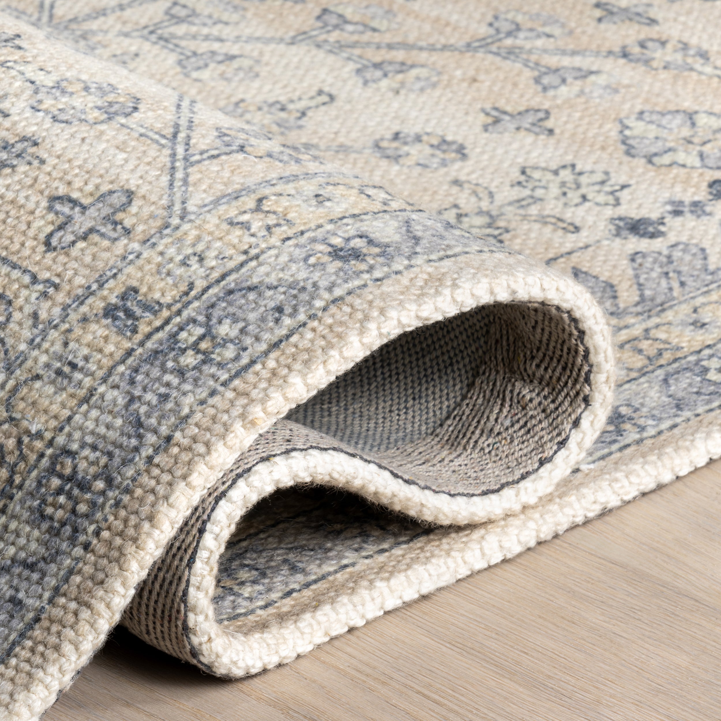 Flora Wool and Cotton Area Rug - Image 4