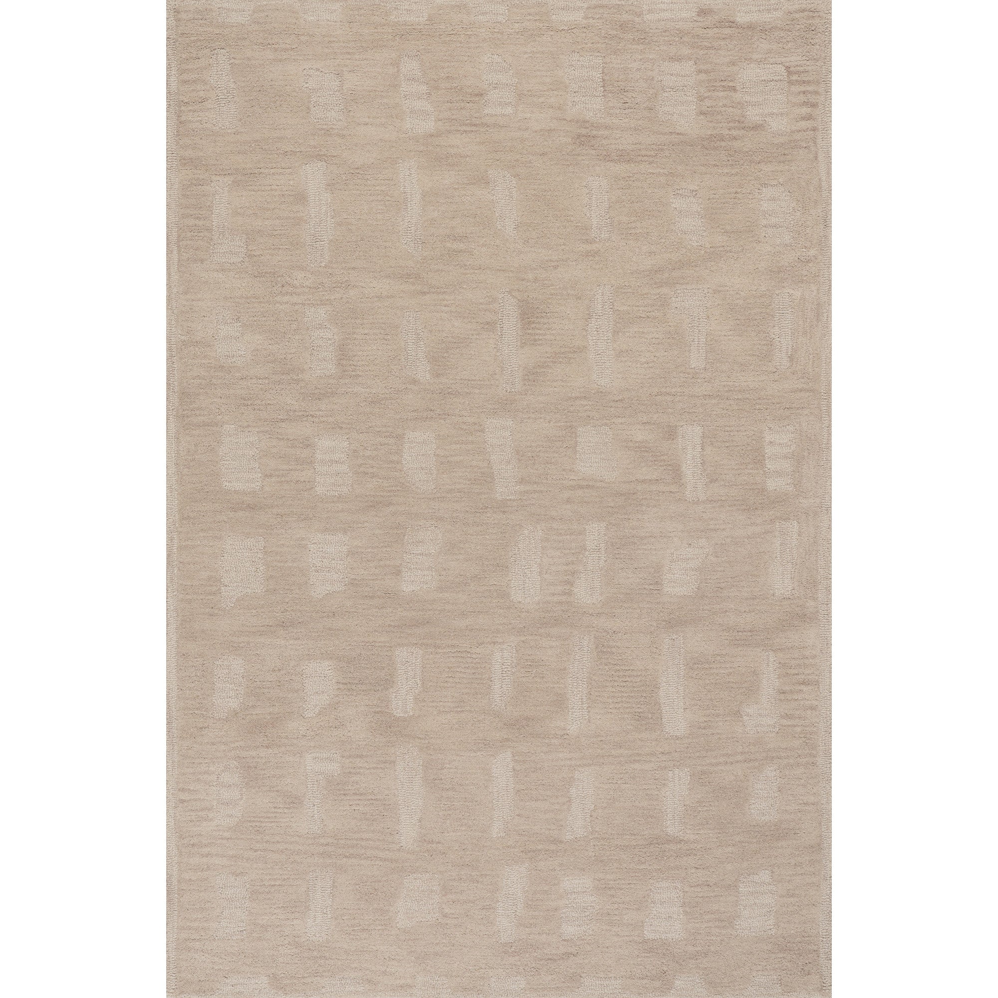 Nuloom Mireille Lune Solid Wool Rug