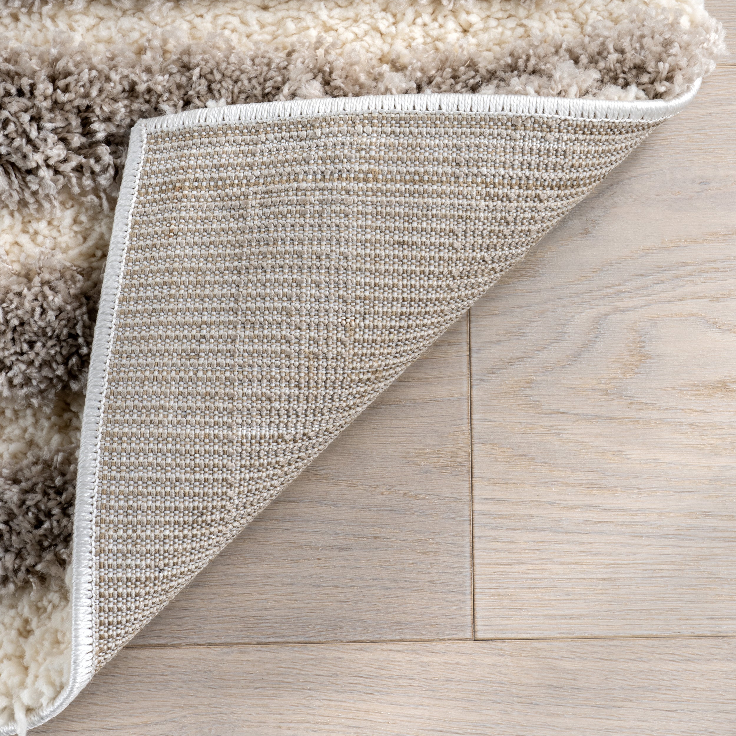 Rose Modern Geometric Shag Area Rug - Image 9