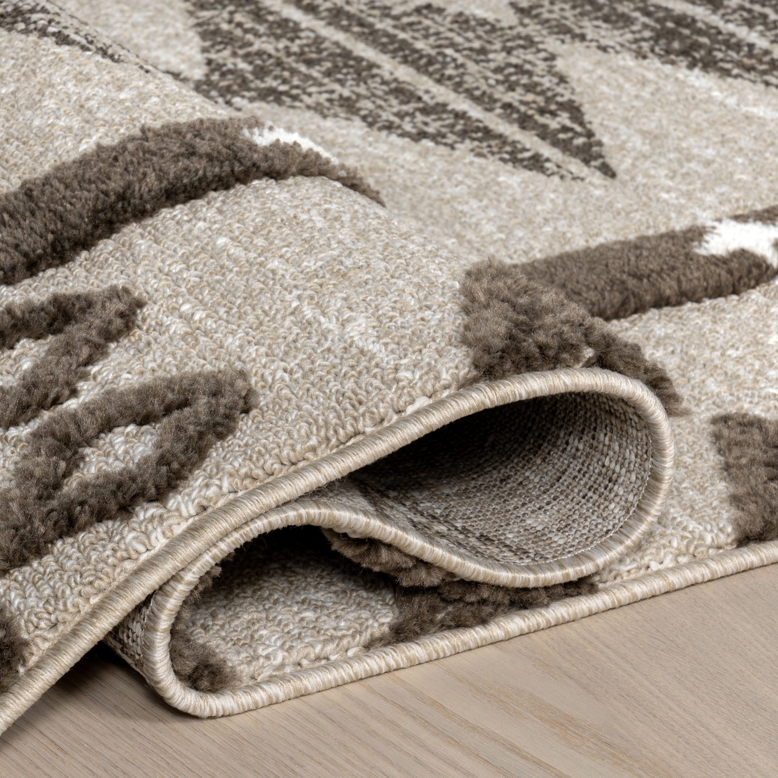 Autumn Geometric Tasseled Area Rug - Image 4