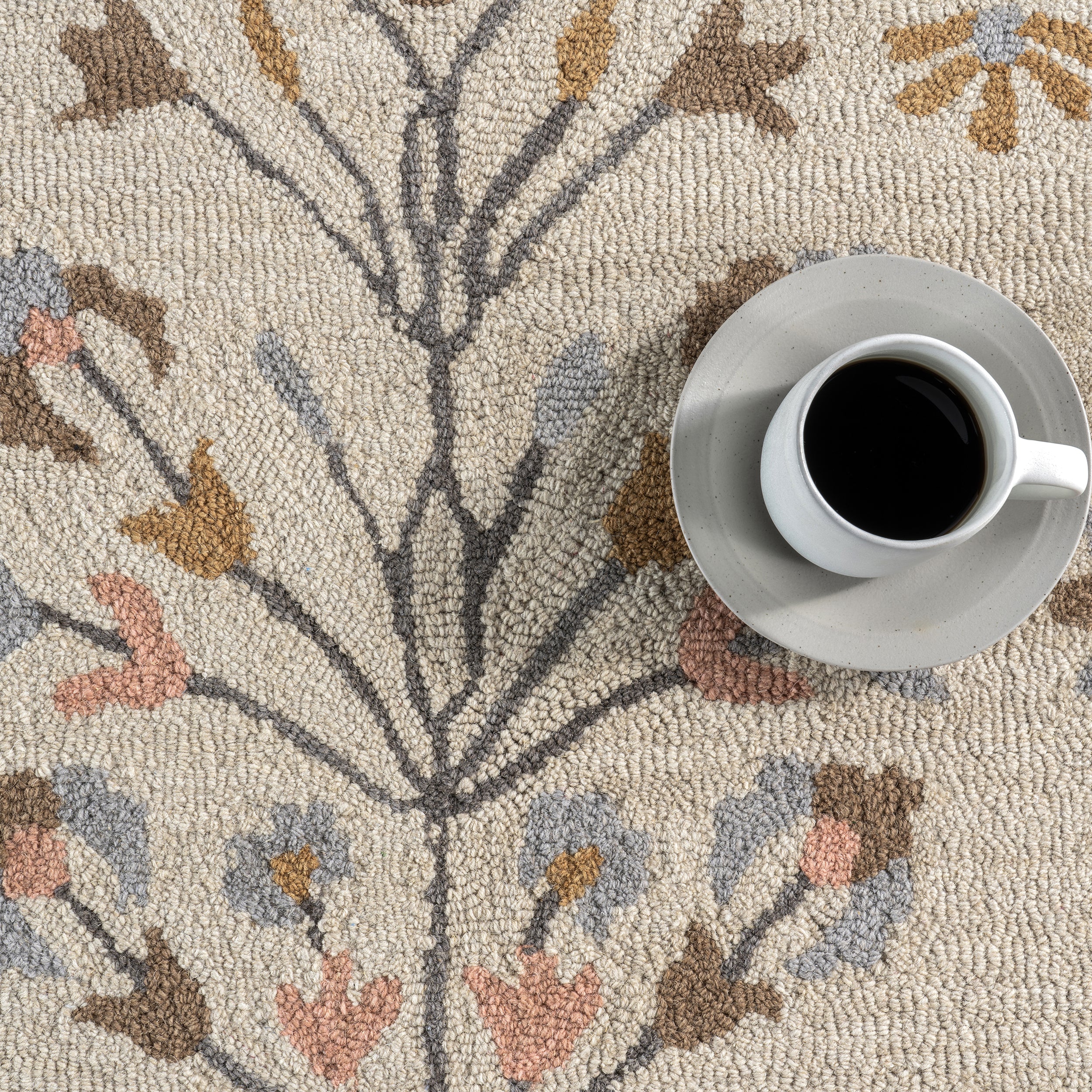 Folklore Wool Area Rug - Image 7