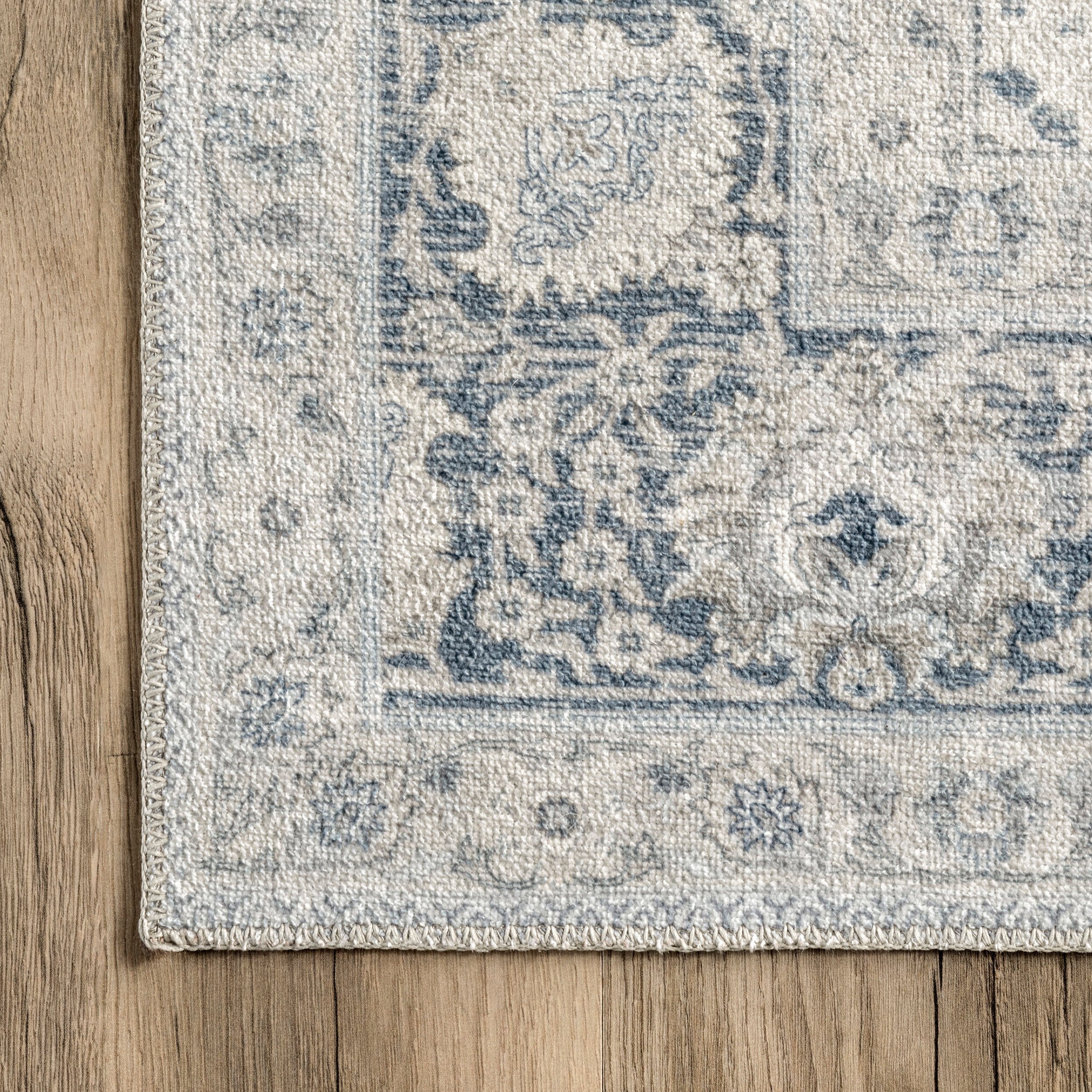 Bayberry Vintage Machine Washable Area Rug - Image 5