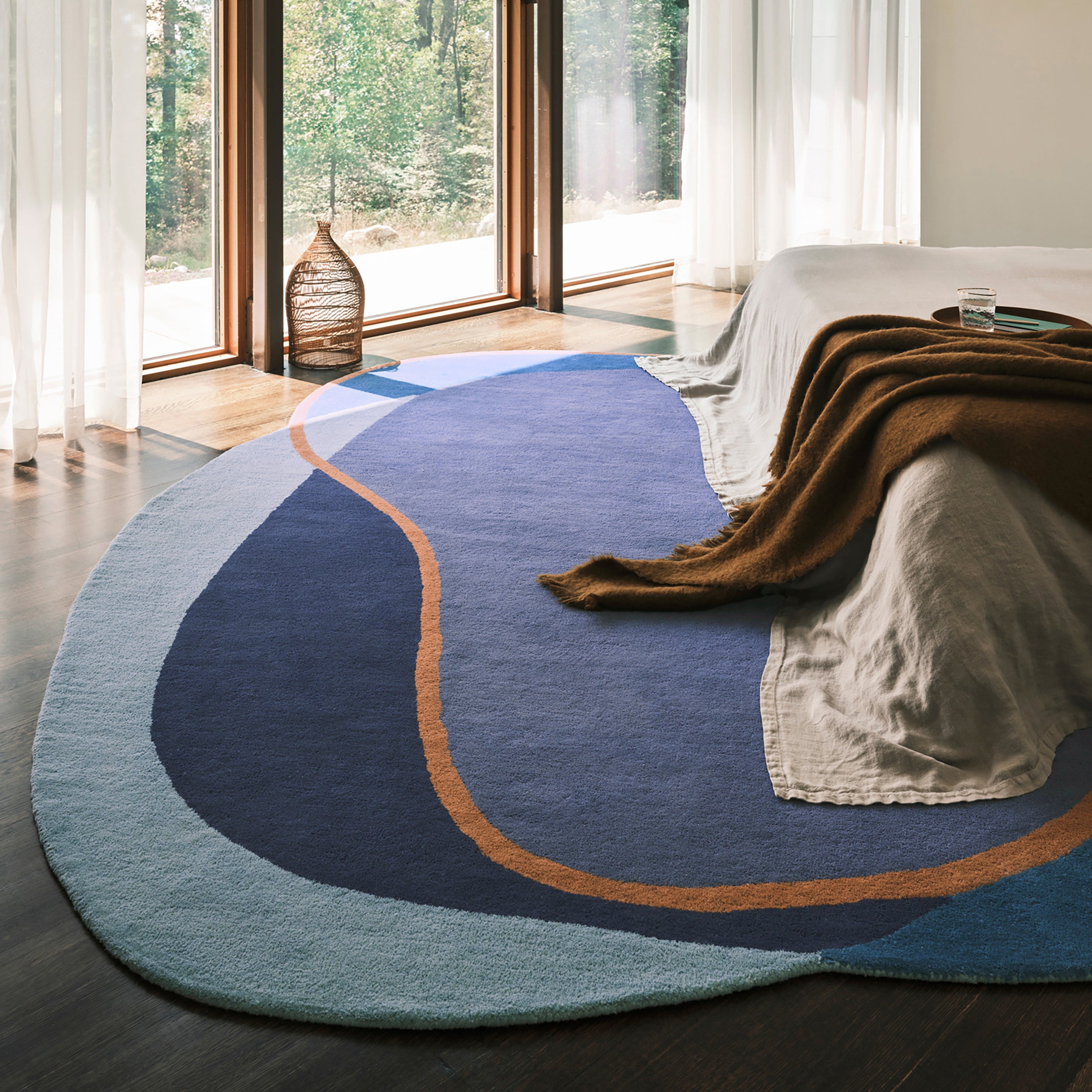 Greenwich Abstract Wool Area Rug - Image 25