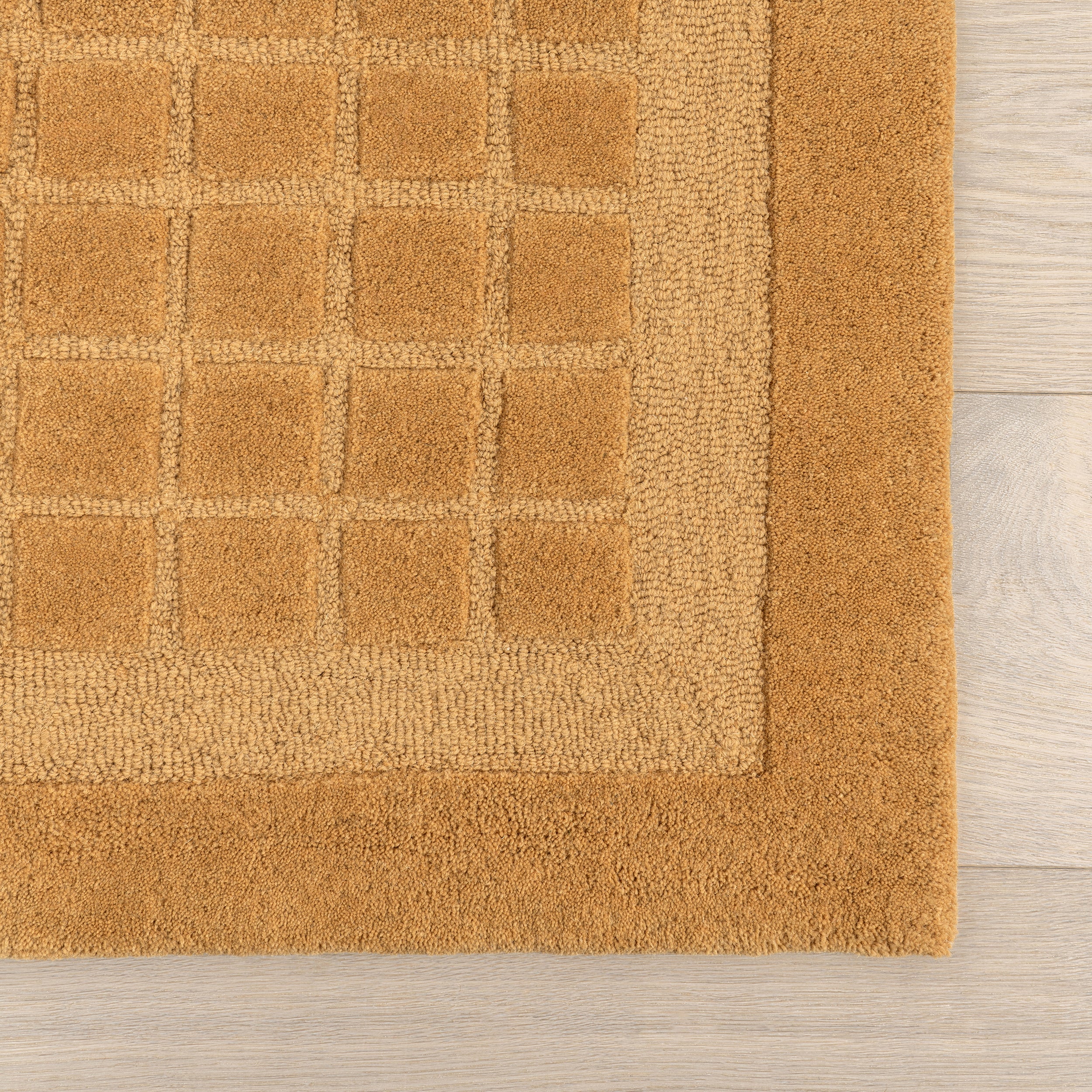 Fritz Checkered Wool Area Rug - Image 15