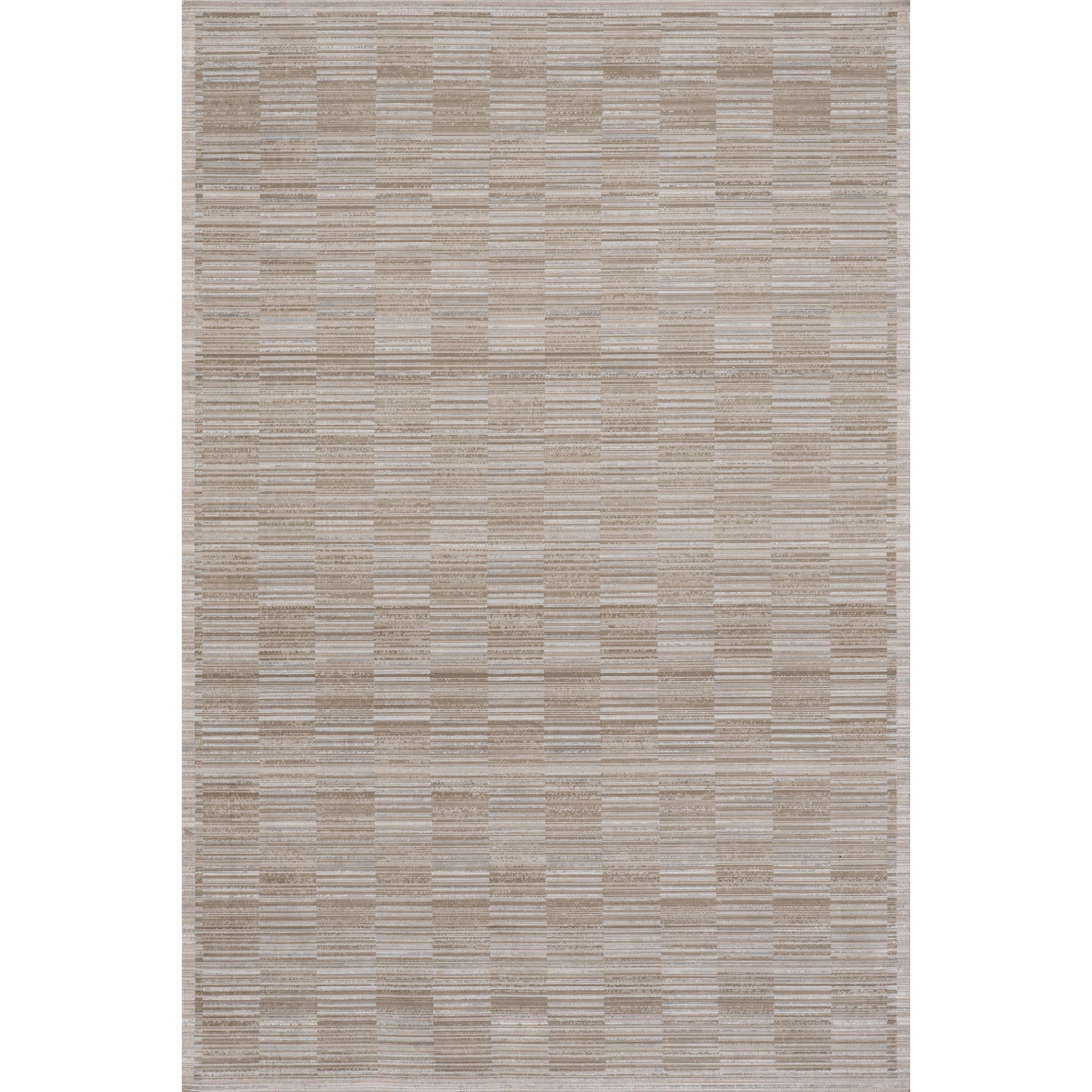 Nuloom Novirae Modern Woven Striped Washable Rug