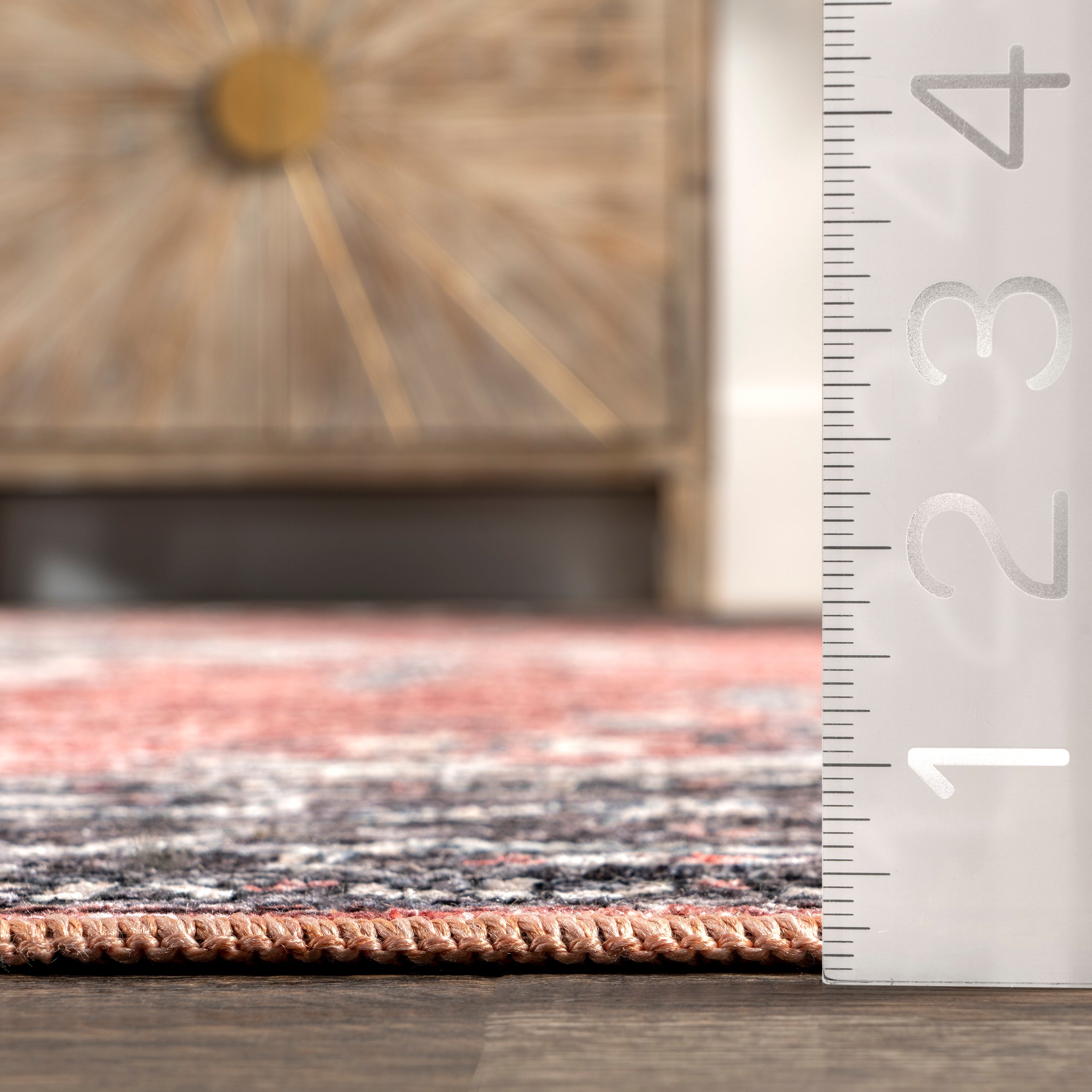 Wild Orchid Machine Washable Area Rug - Image 17