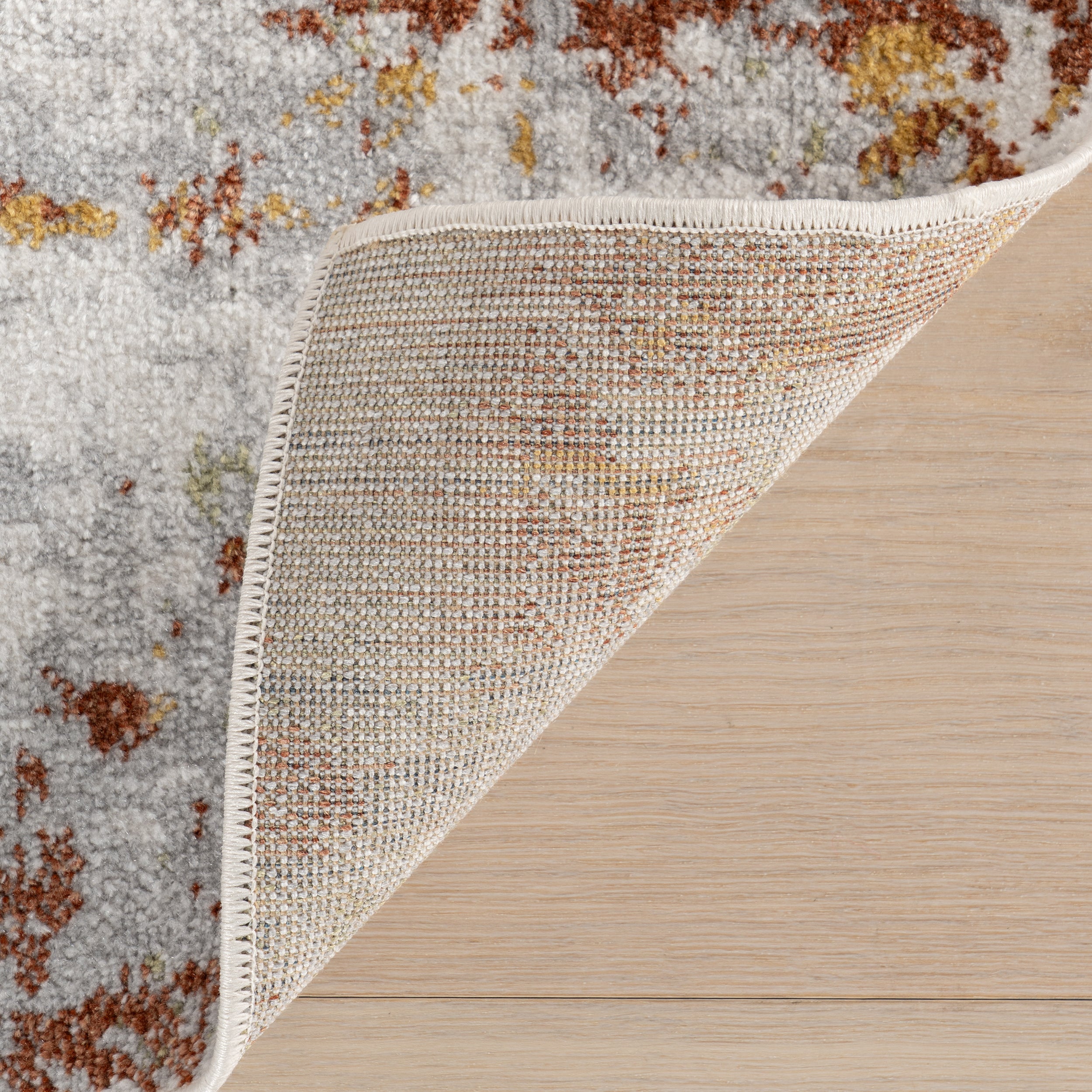 Aaliyah Casual Abstract Machine Washable Area Rug - Image 18