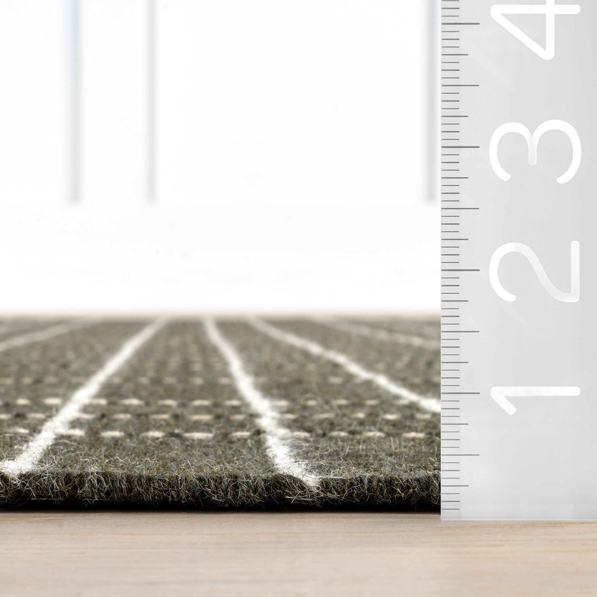 Charlie Plaid Wool Area Rug - Image 11