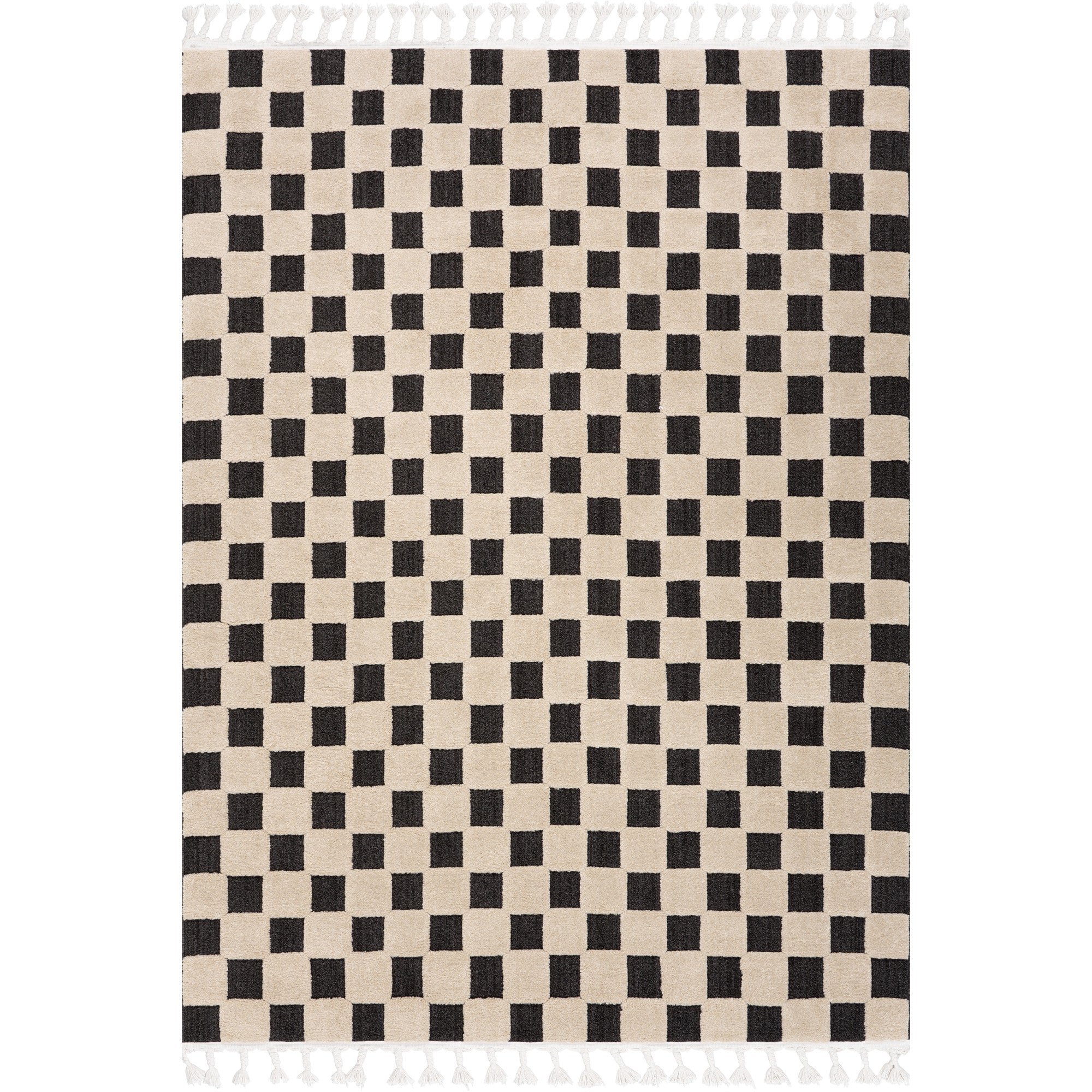 Kaelisse Checkered Modern Indoor Area Rug