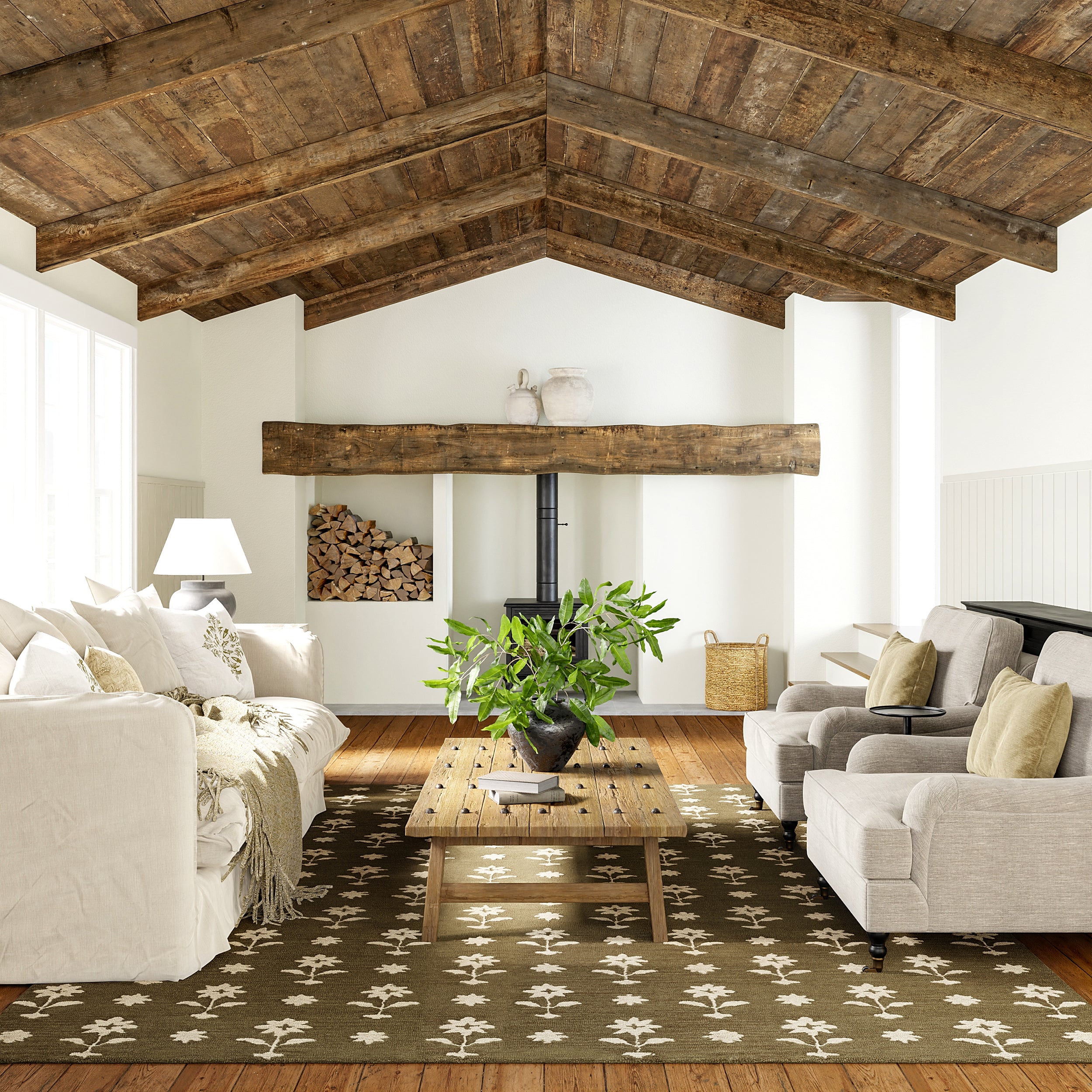 Ella Wool Area Rug - Image 10