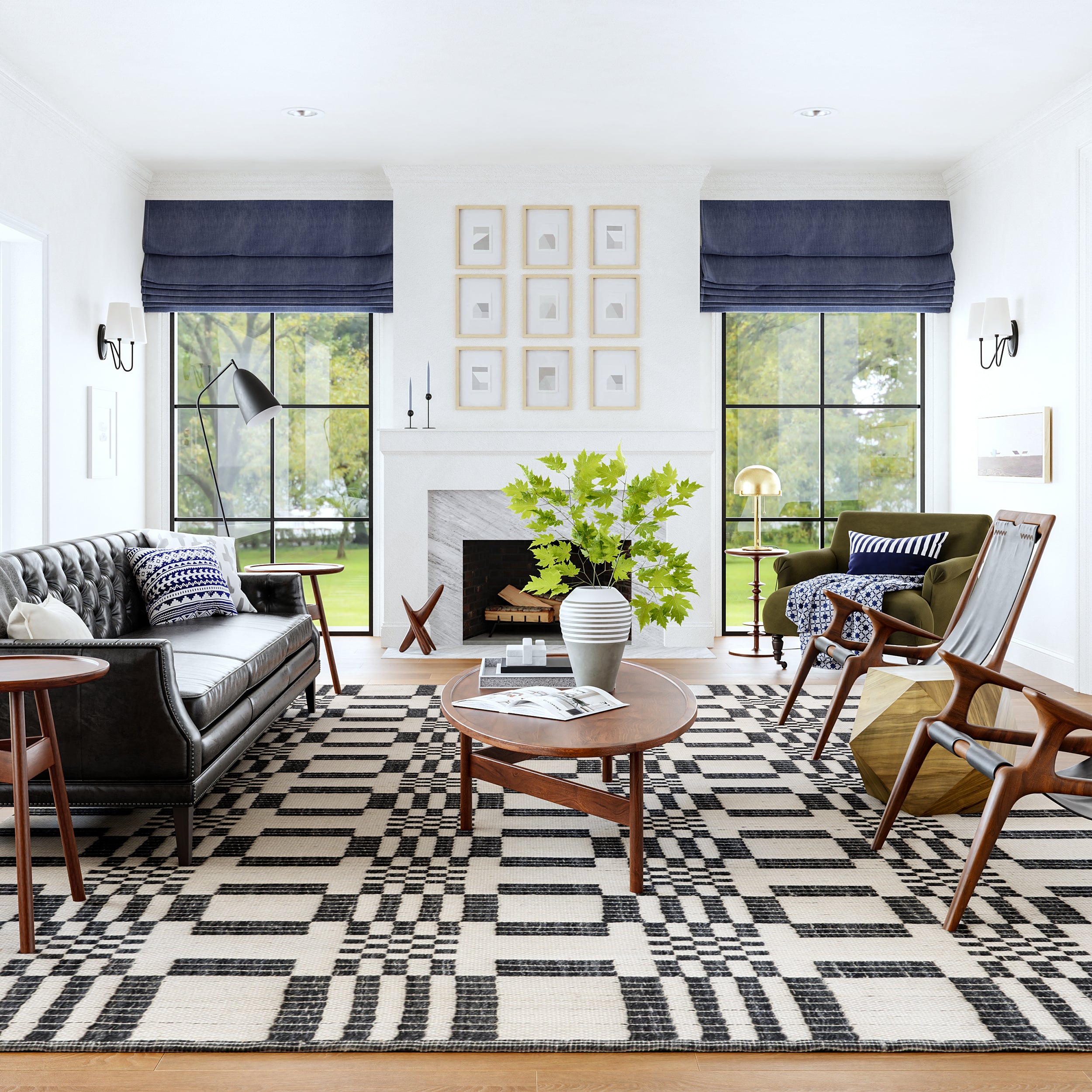 Hendo Geometric Area Rug - Image 9