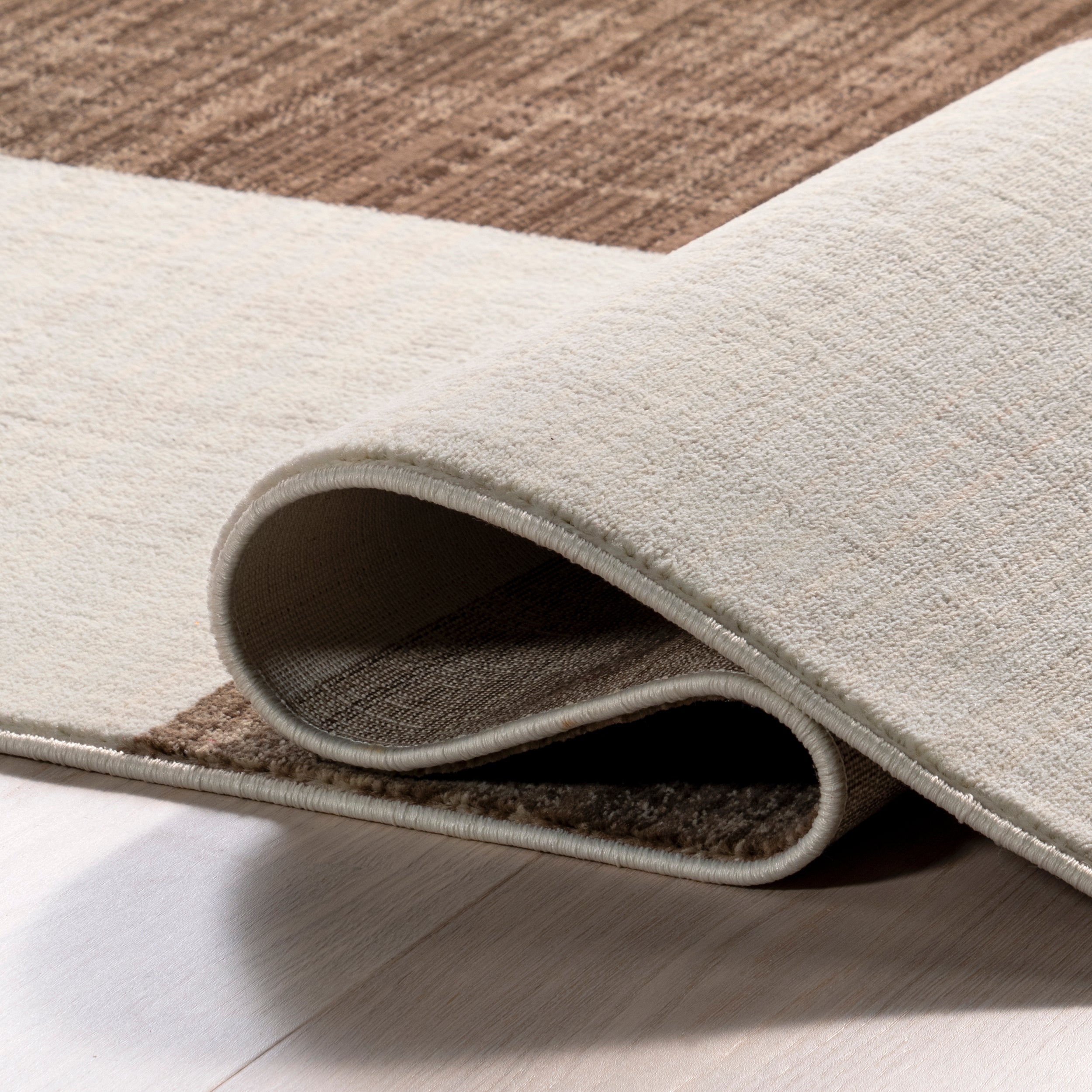 Aspen Checkerboard Fringed Area Rug - Image 4