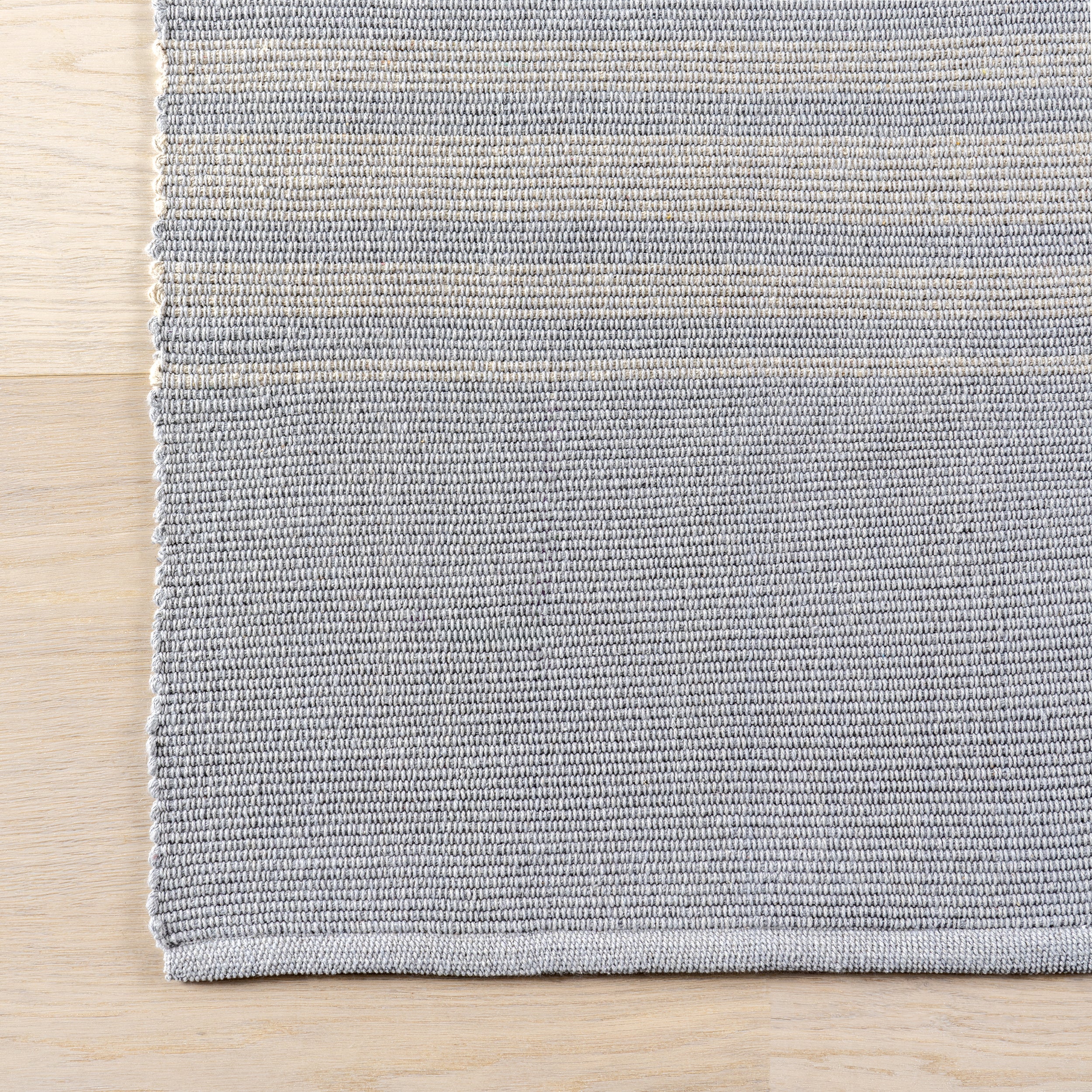 Bergamot Striped Cotton Area Rug - Image 12