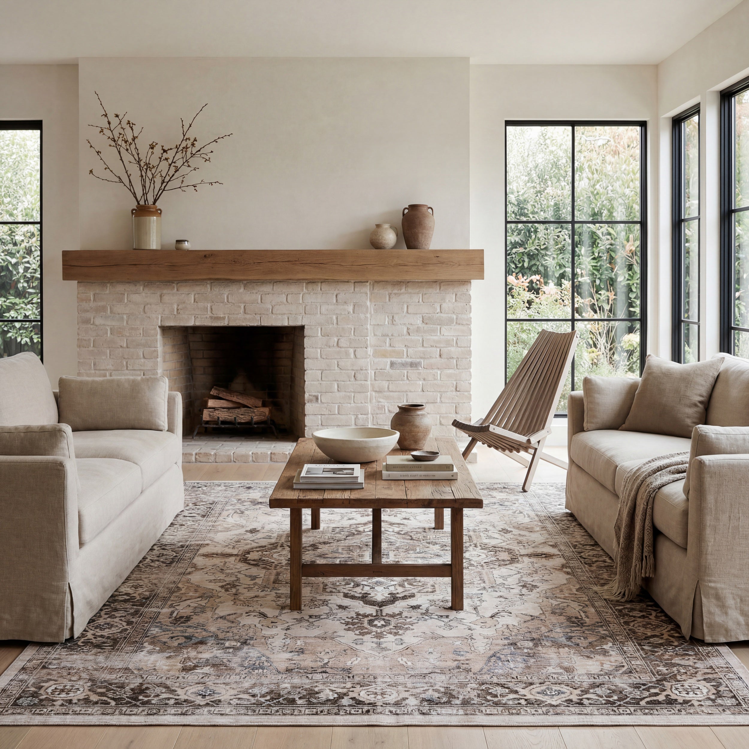 Nuloom Esmira Medallion Washable Rug - Image 2