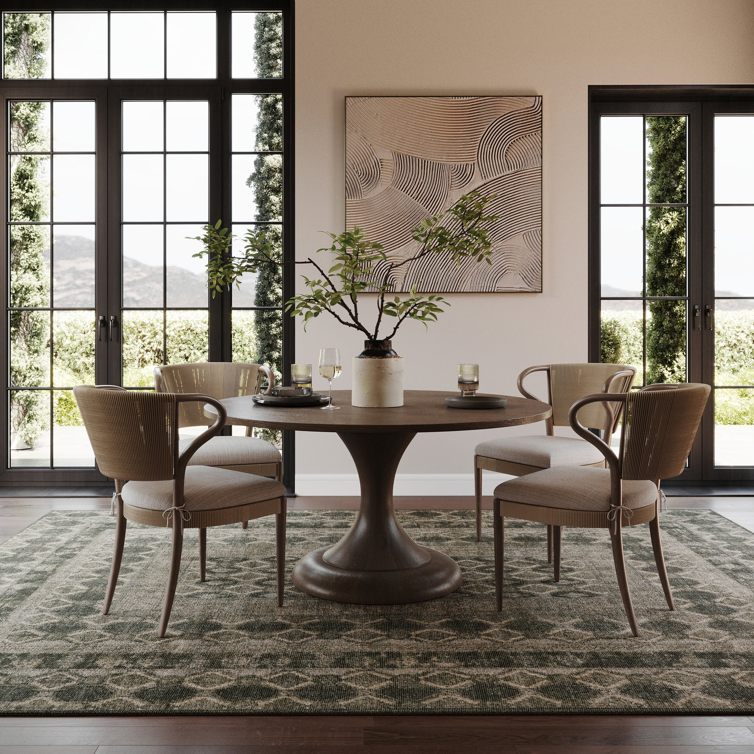 Nuloom Anelia Traditional Vintage & Distressed Area Rug - Image 2