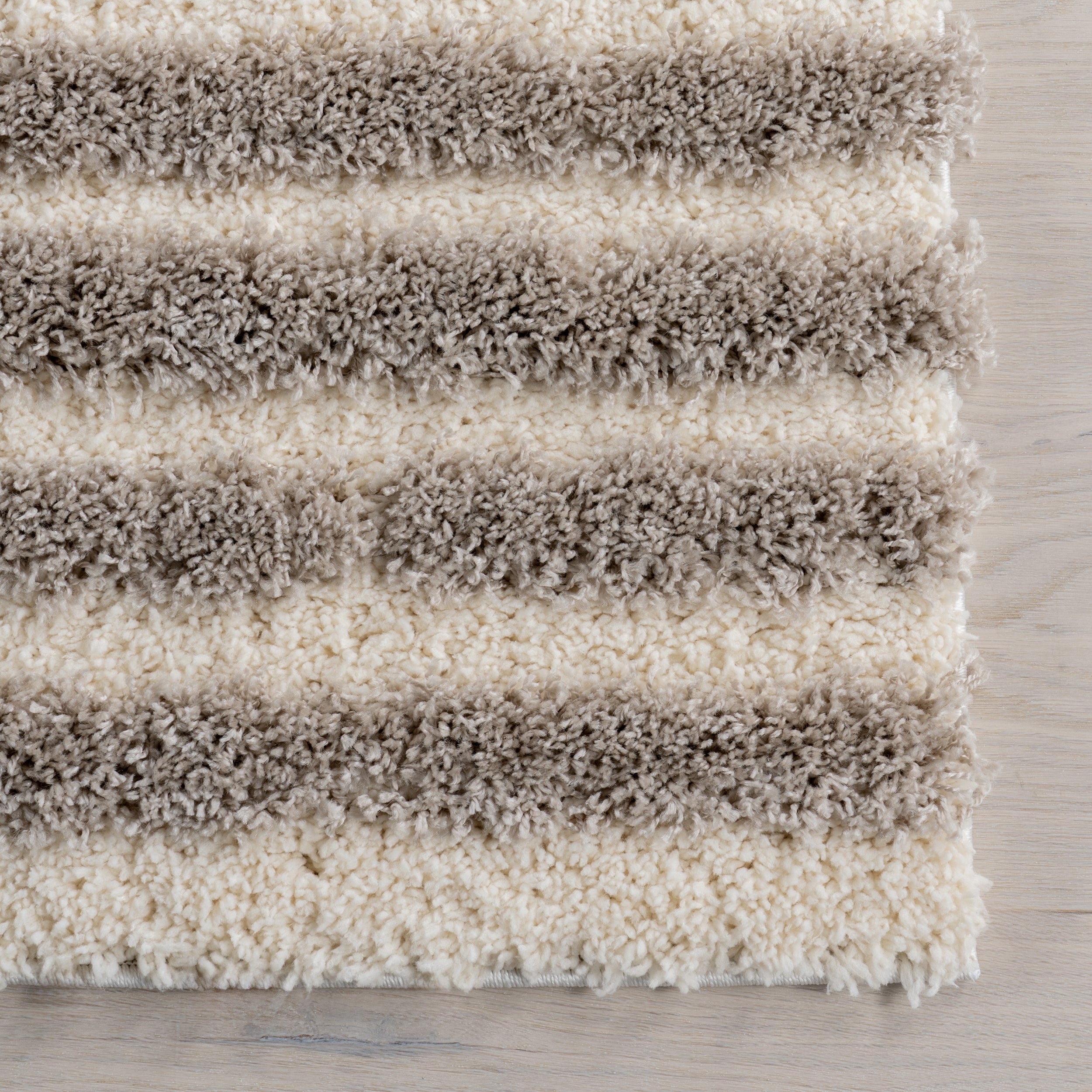 Rose Modern Geometric Shag Area Rug - Image 7