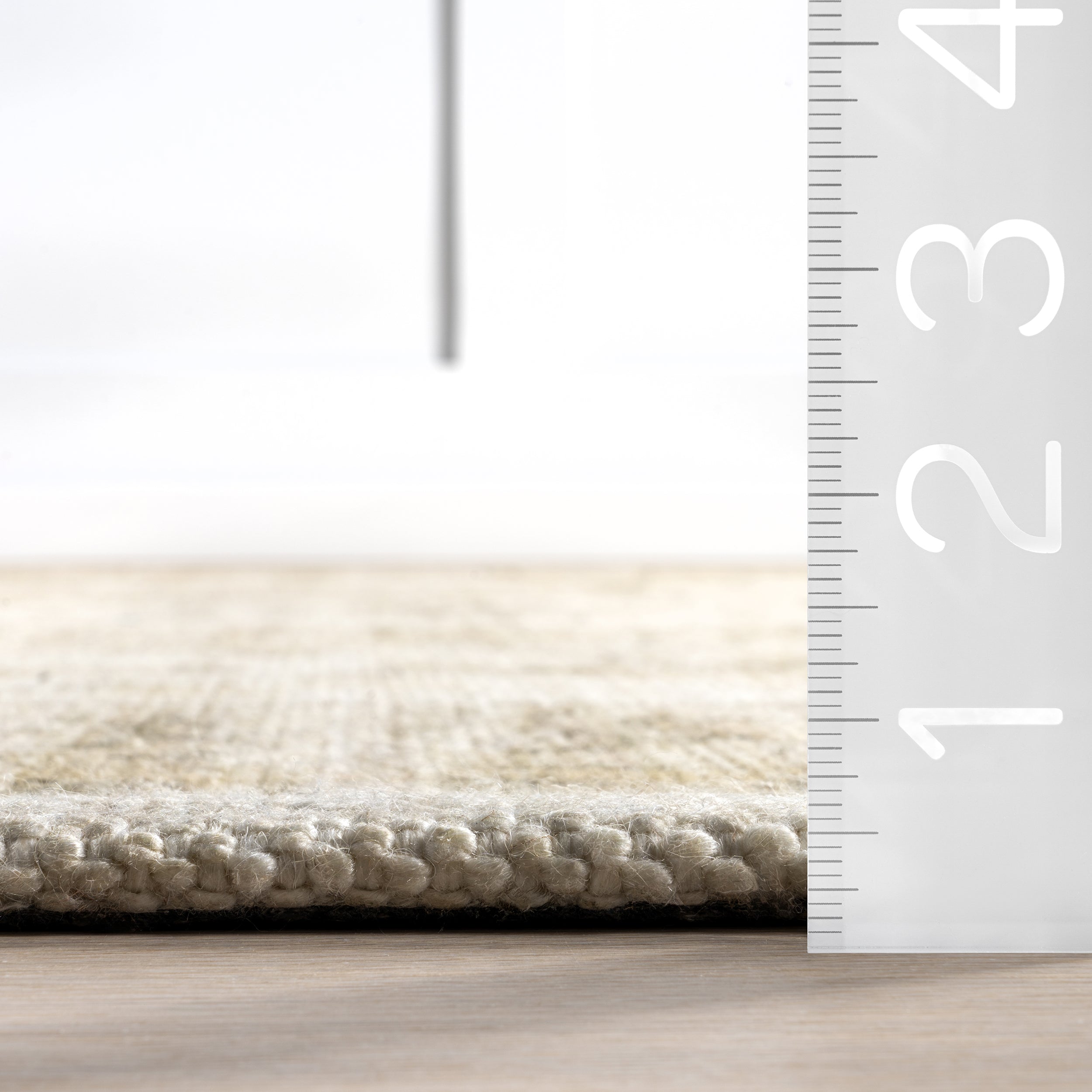 Castellan Medallion Wool and Cotton Area Rug - Image 3