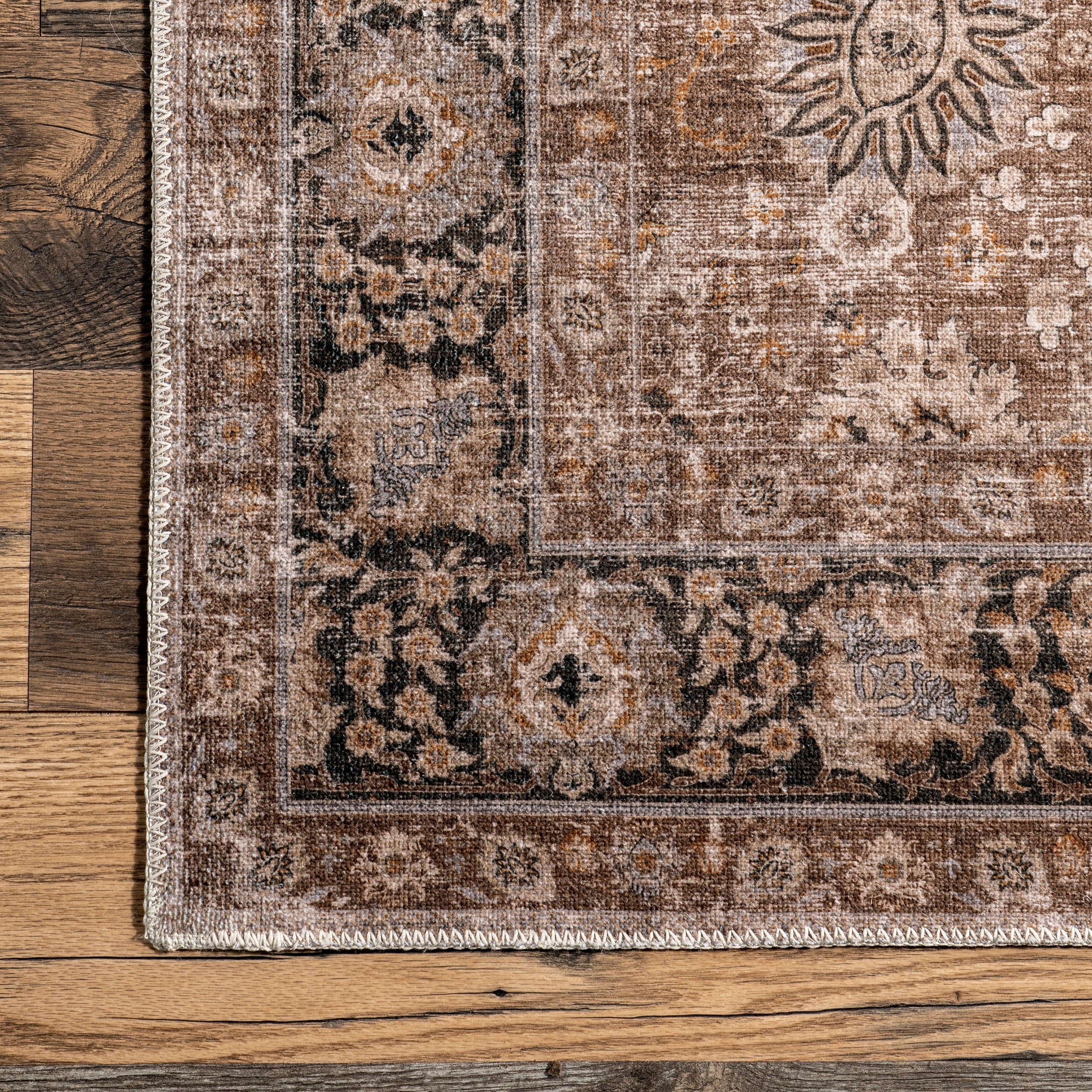 Bayberry Vintage Machine Washable Area Rug - Image 13