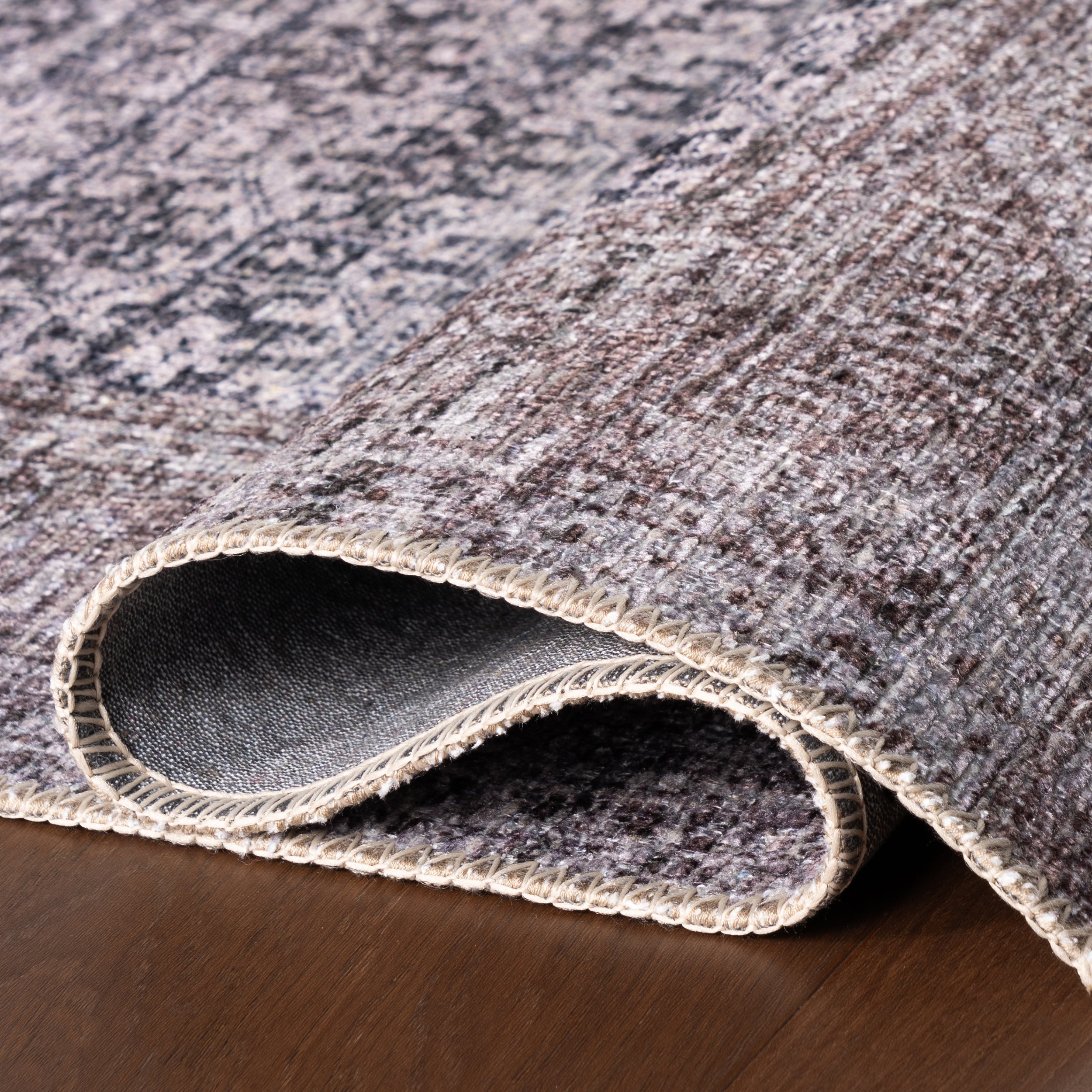 Alveris Vintage & Distressed Washable Rug - Image 4