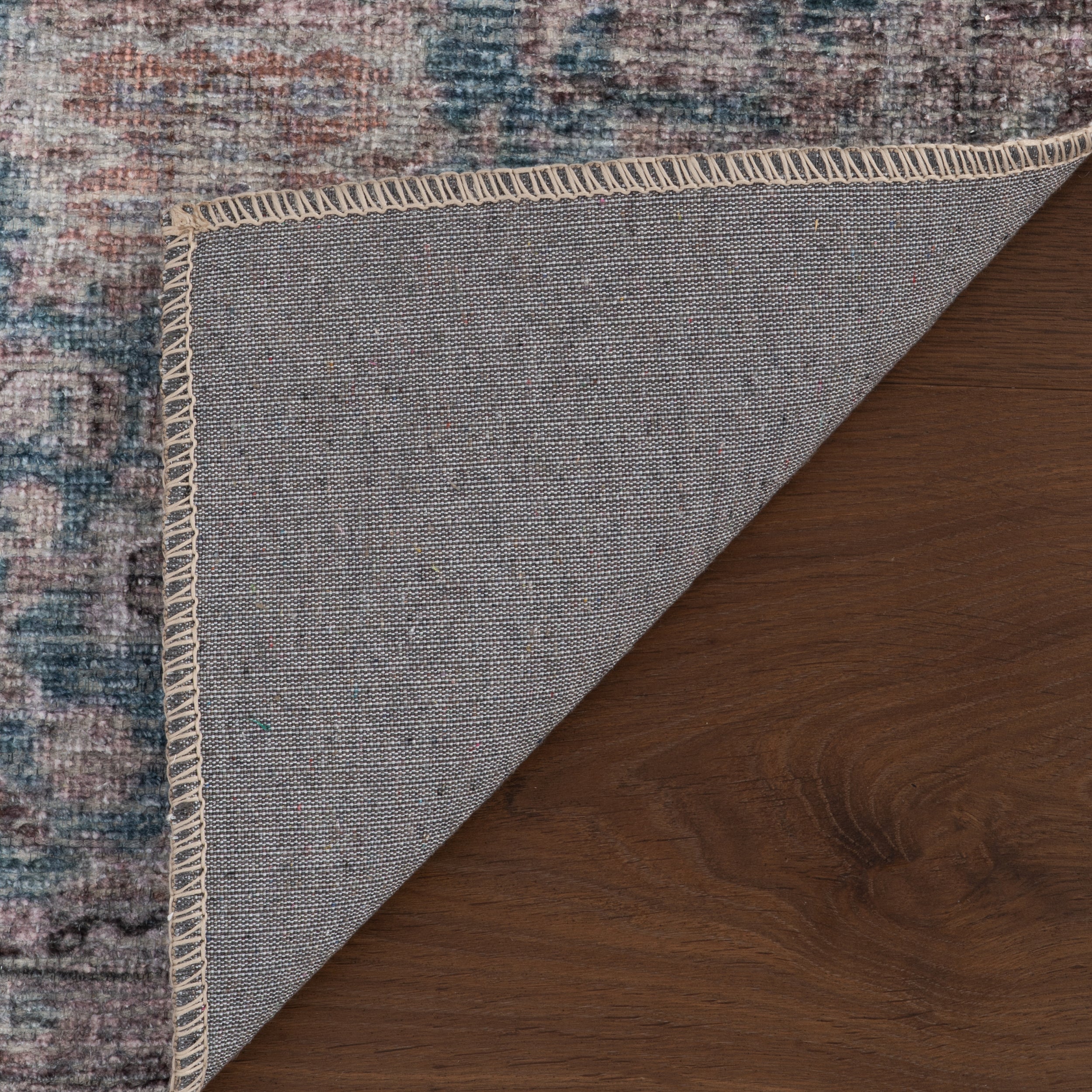 Nerissea Vintage & Distressed Washable Rug - Image 7